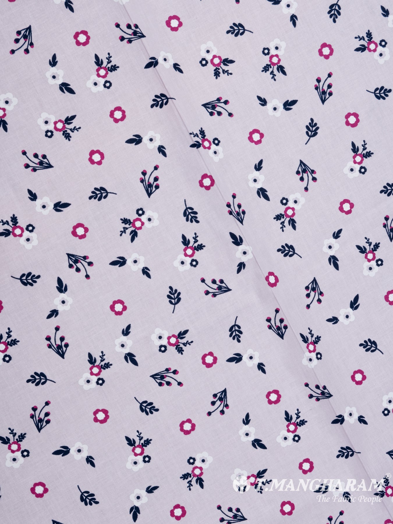 Baby Pink Cotton Fabric - EB5358 view-3