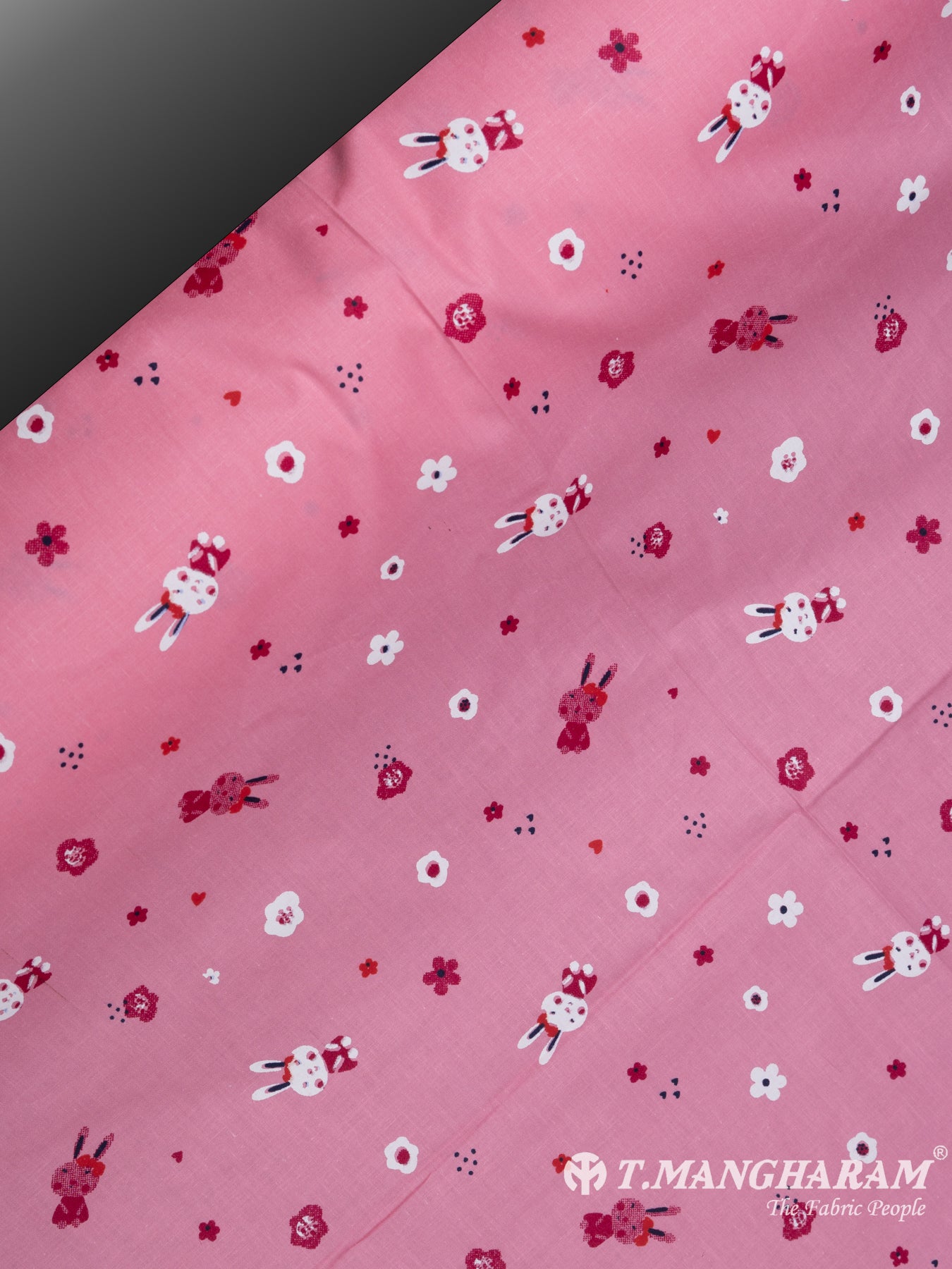 Pink Cotton Fabric - EB5352 view-2