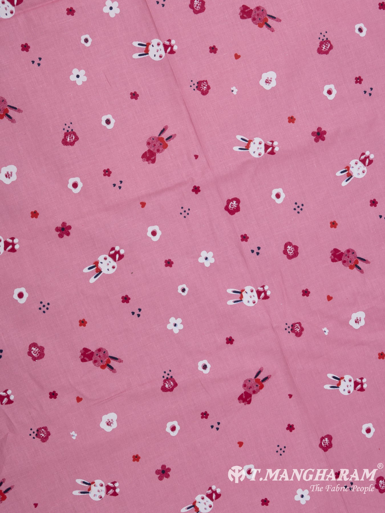 Pink Cotton Fabric - EB5352 view-3