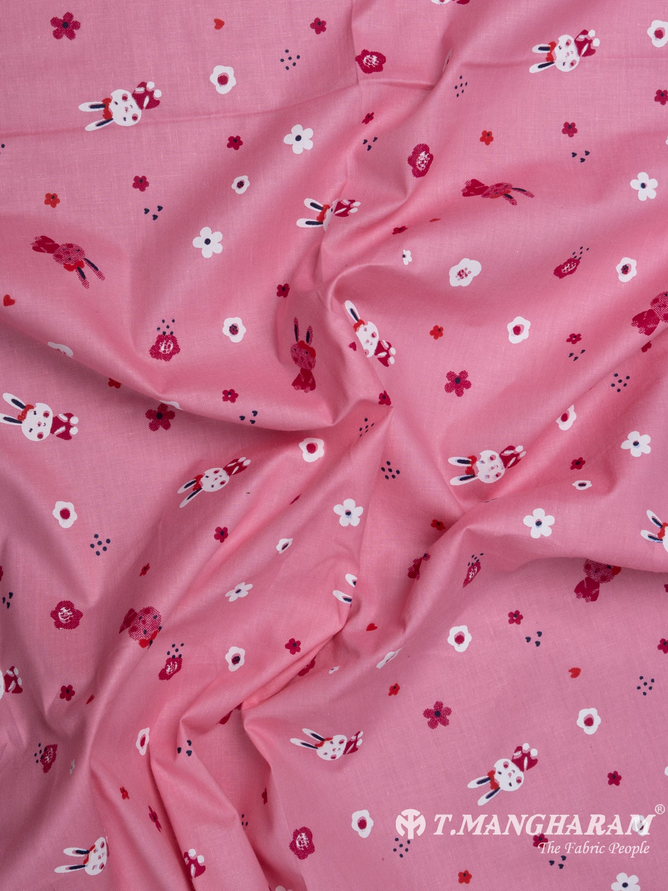 Pink Cotton Fabric - EB5352 view-4