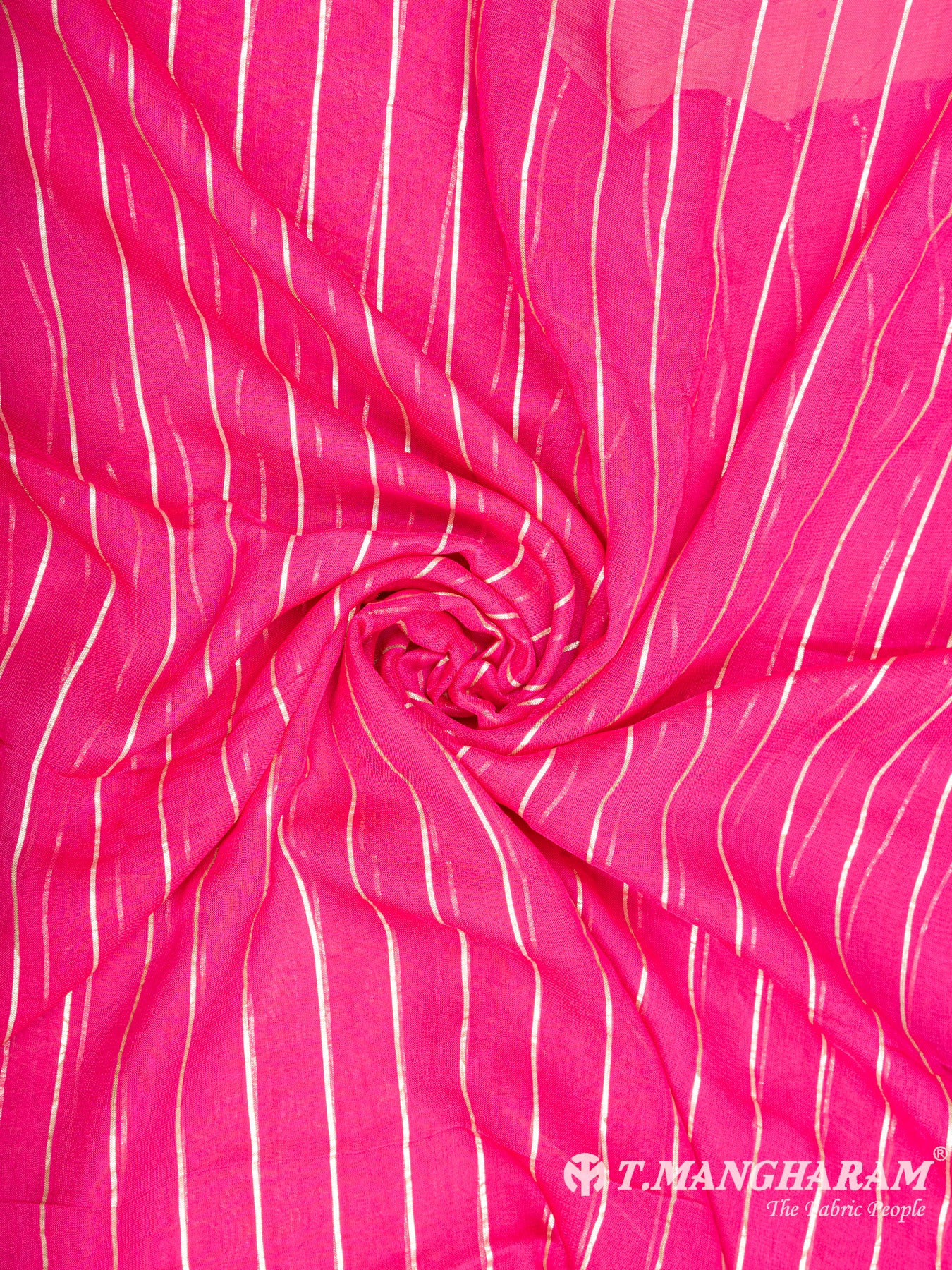 Pink Georgette Fabric - EC5812 view-1