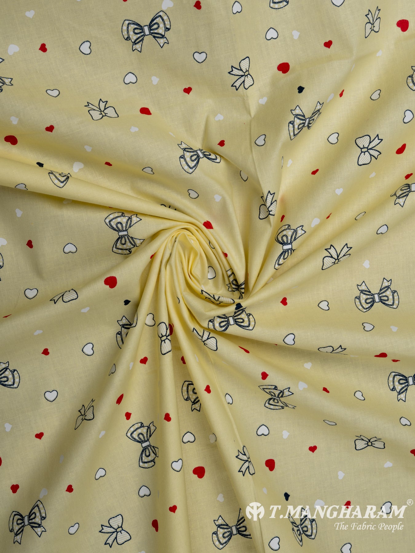 Yellow Cotton Fabric - EB5344 view-1