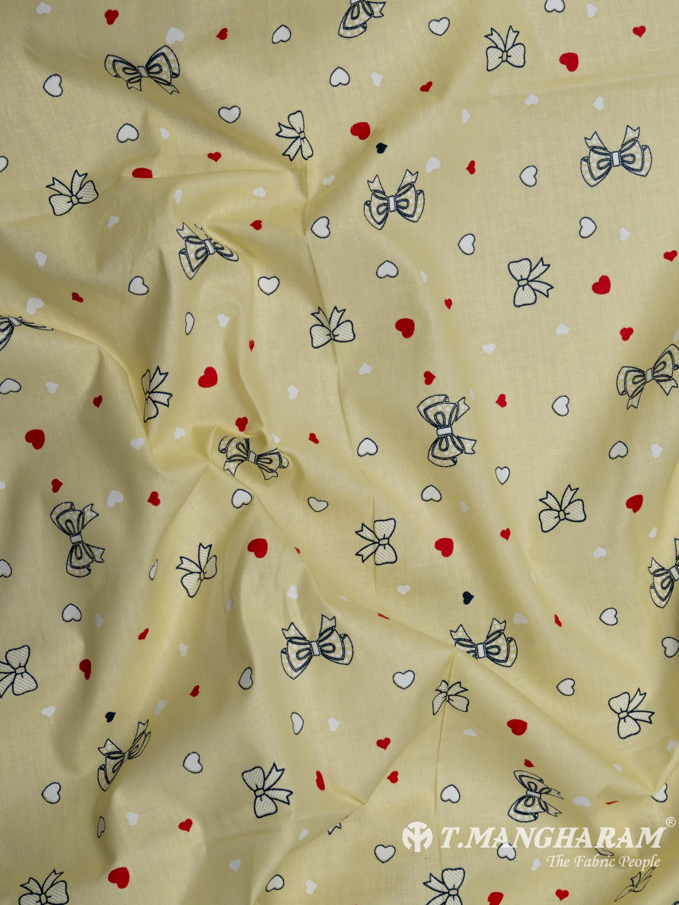 Yellow Cotton Fabric - EB5344 view-4