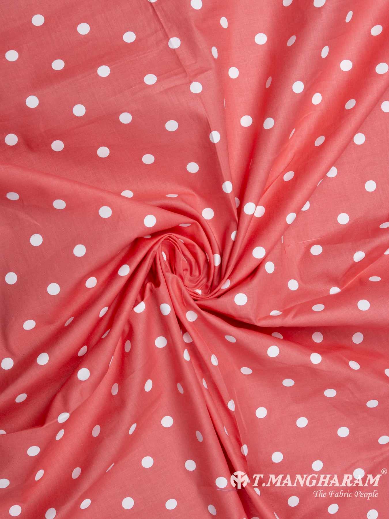 Red Cotton Fabric - EB5359 view-1