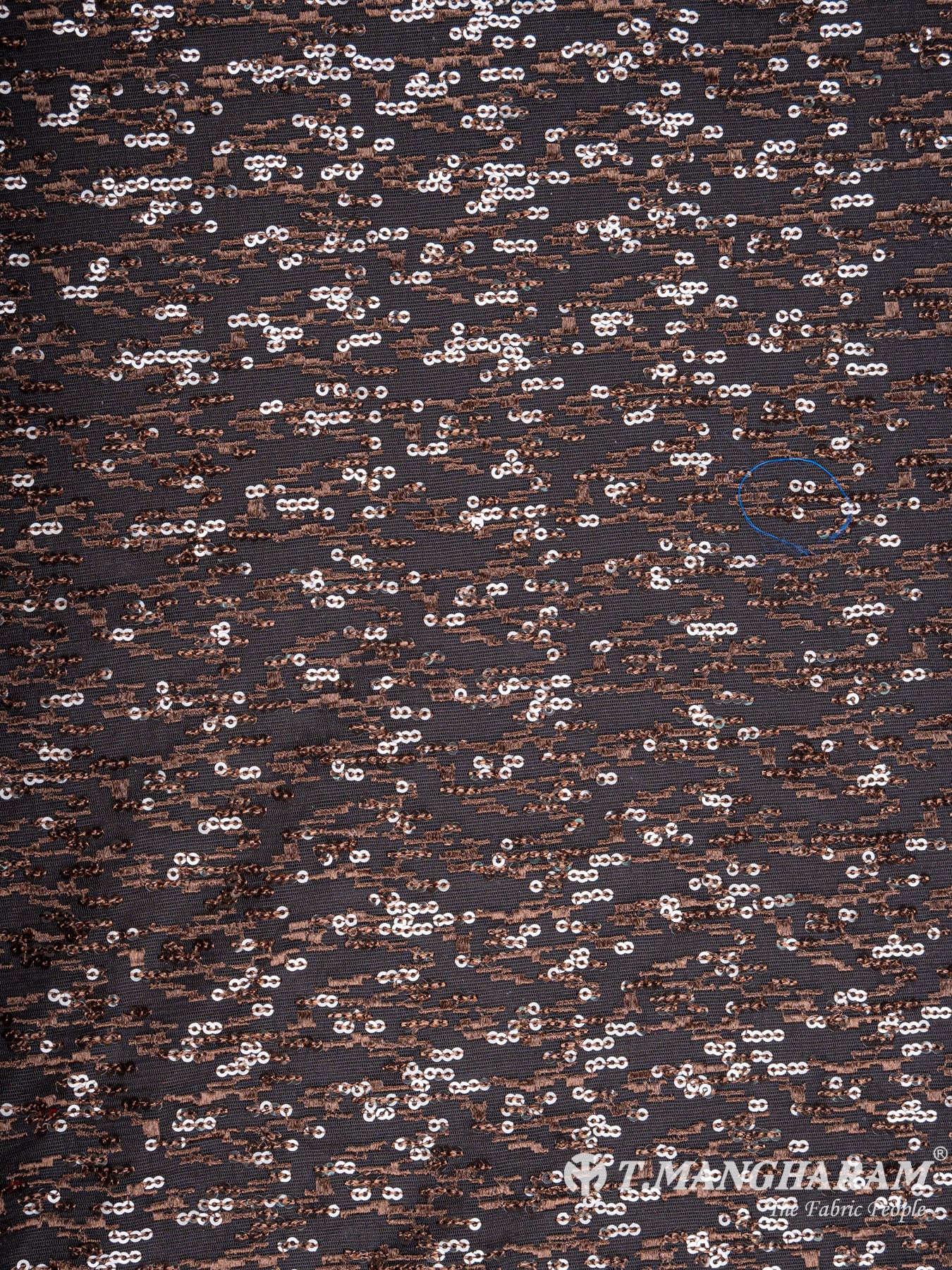 Brown Fancy Net Fabric - EC5771 view-3