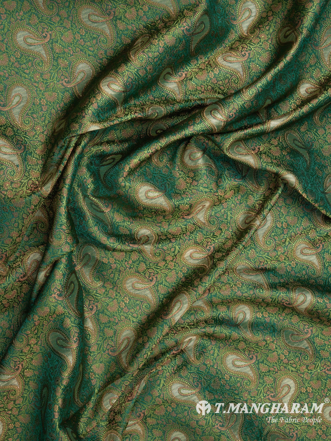 Multicolor Banaras Fabric - EC7657 view-4