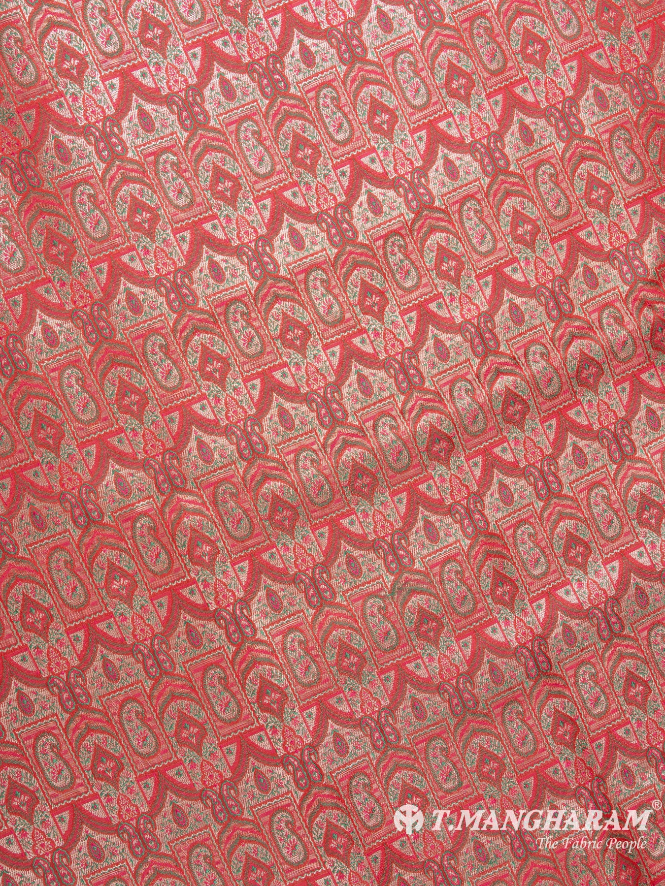 Multicolor Banaras Fabric - EC7672 view-3
