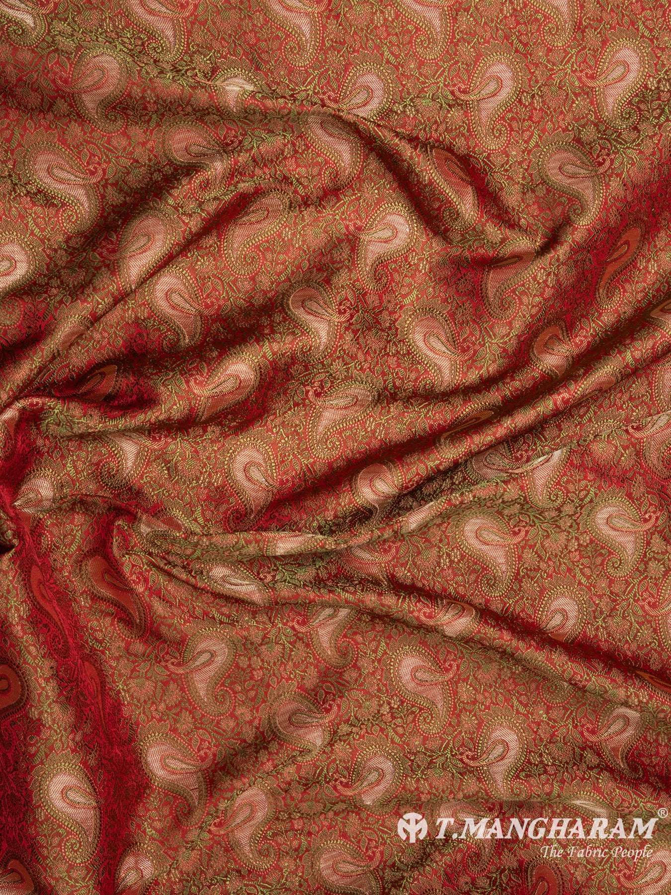 Multicolor Banaras Fabric - EC7663 view-4