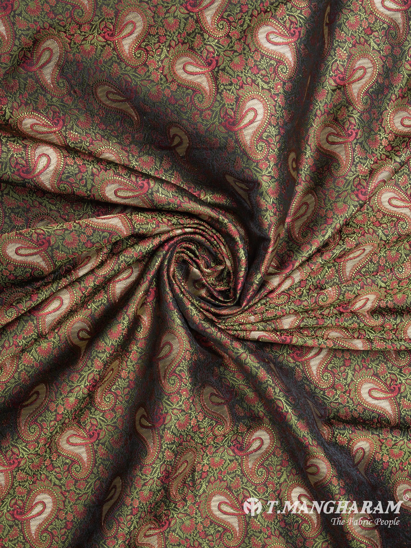 Multicolor Banaras Fabric - EC7660 view-1