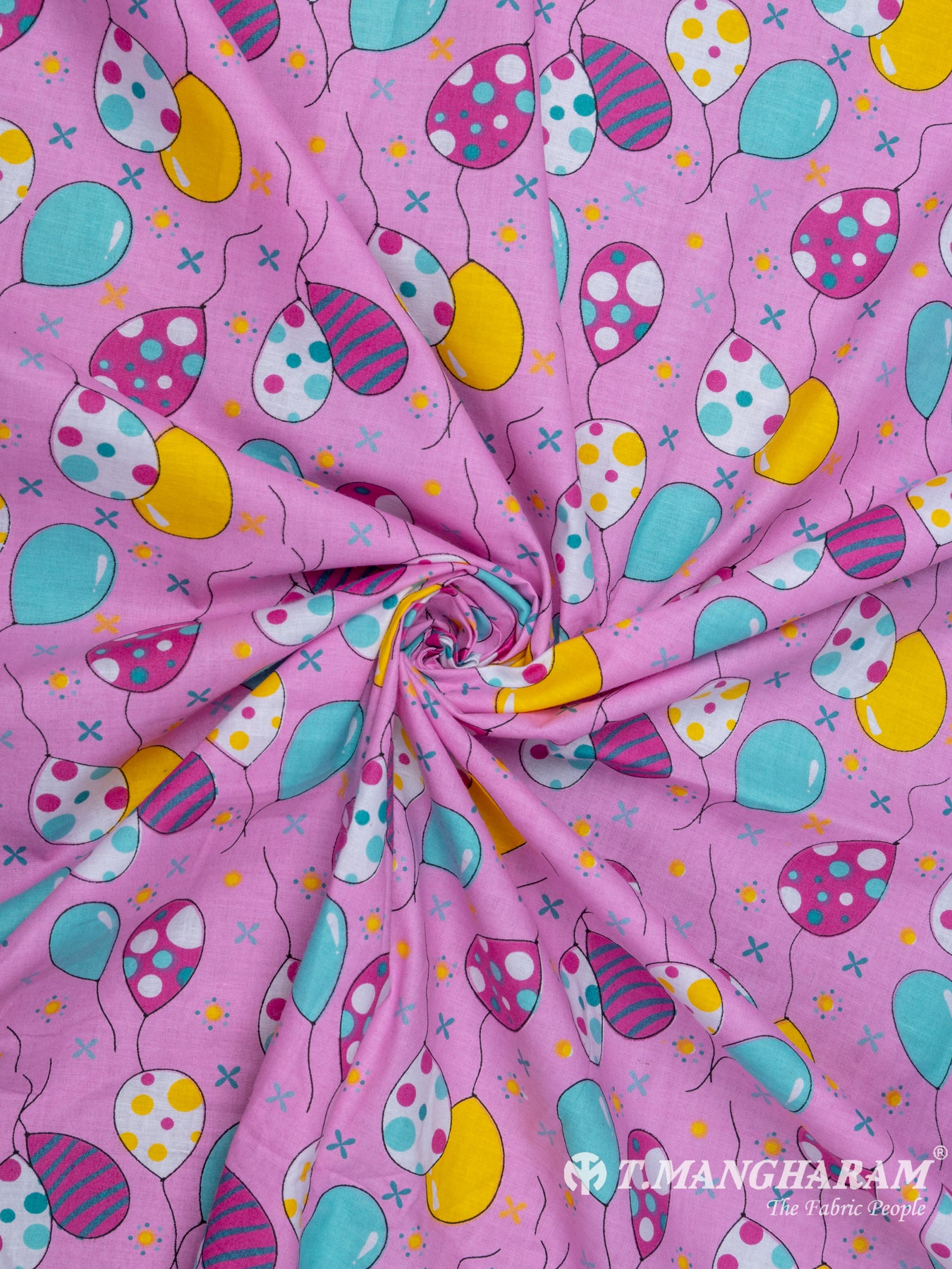 Pink Cotton Fabric - EC7699 view-1