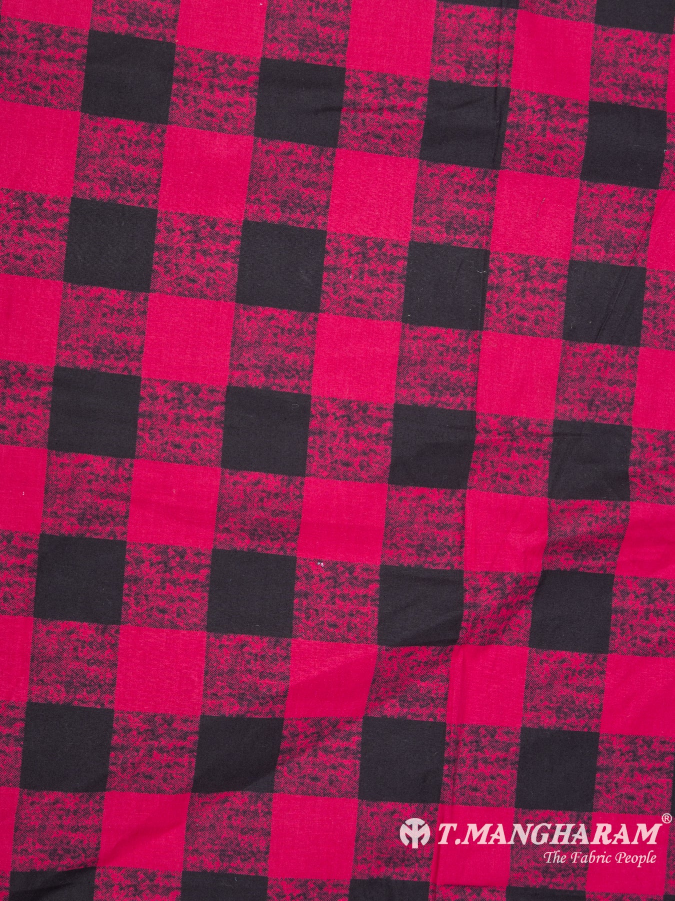 Red Cotton Fabric - EB5373 view-3