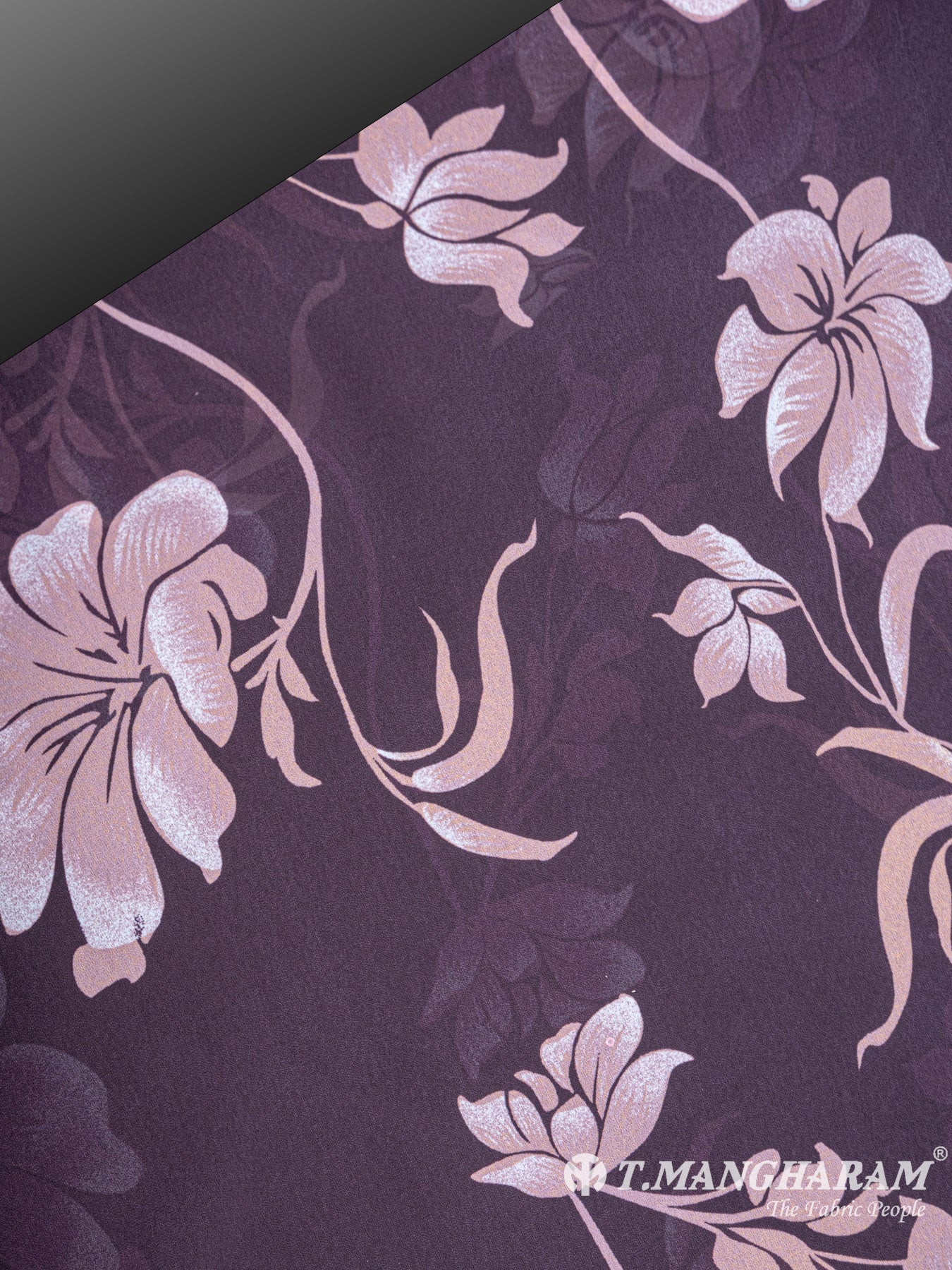Purple Satin Fabric - EC5754 view-2