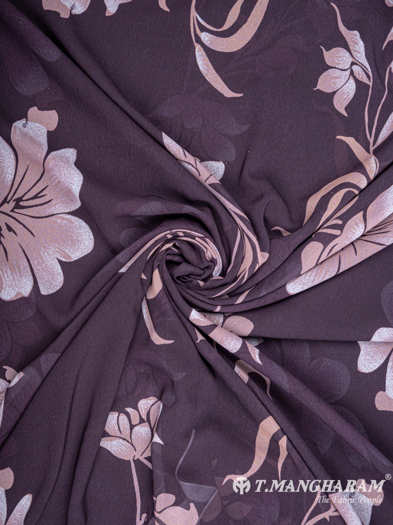 Purple Satin Fabric - EC5754 view-1