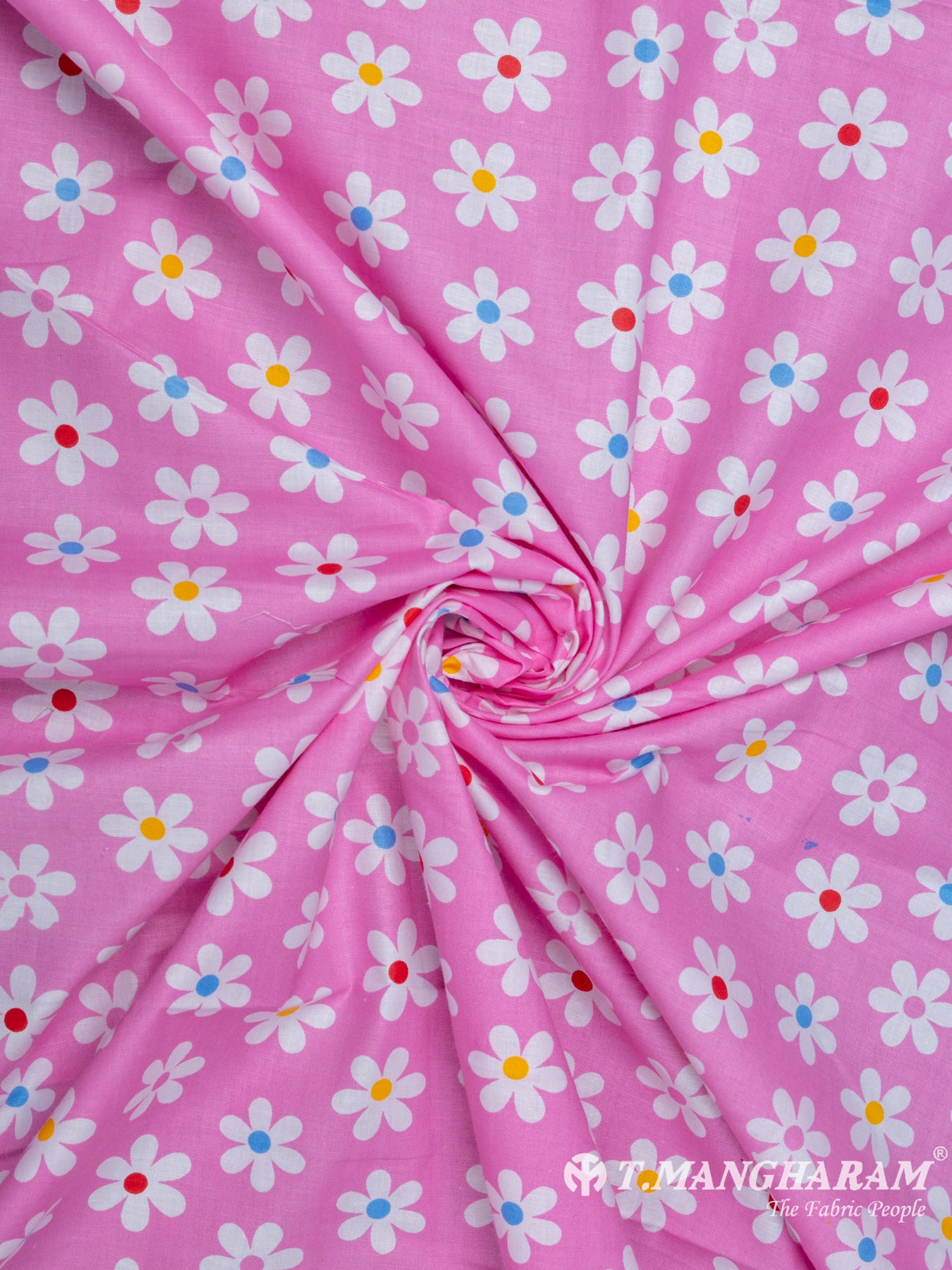 Pink Cotton Fabric - EB5403 view-1
