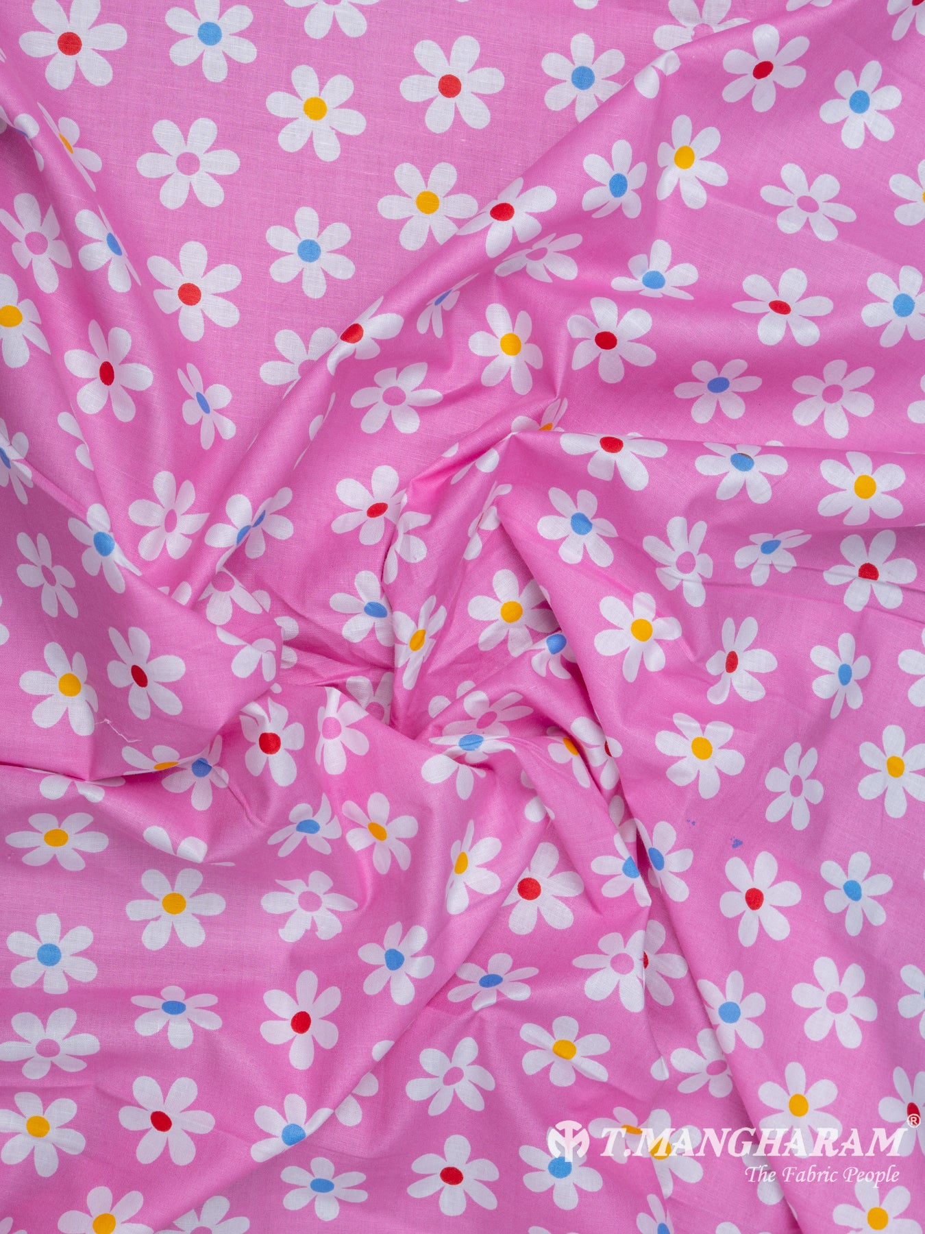 Pink Cotton Fabric - EB5403 view-4