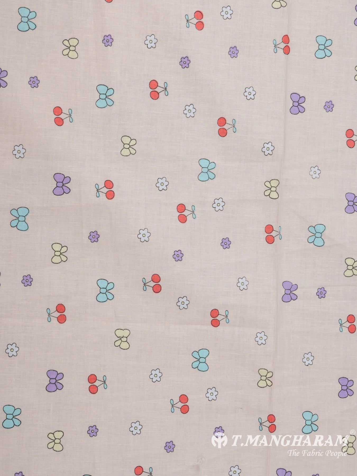 Peach Cotton Fabric - EB5378 view-3