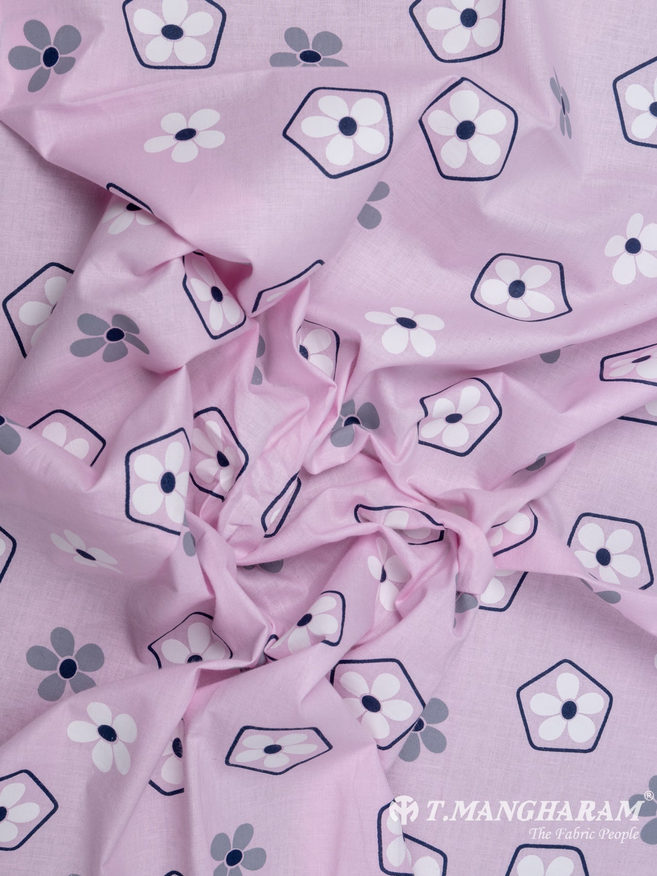 Pink Cotton Fabric - EC7702 view-4