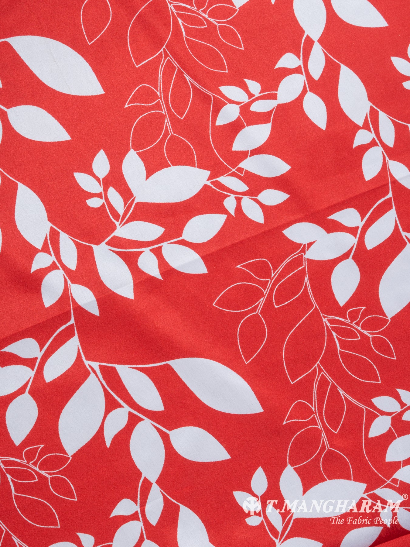 Red Modal Satin Fabric - EB5417 view-3