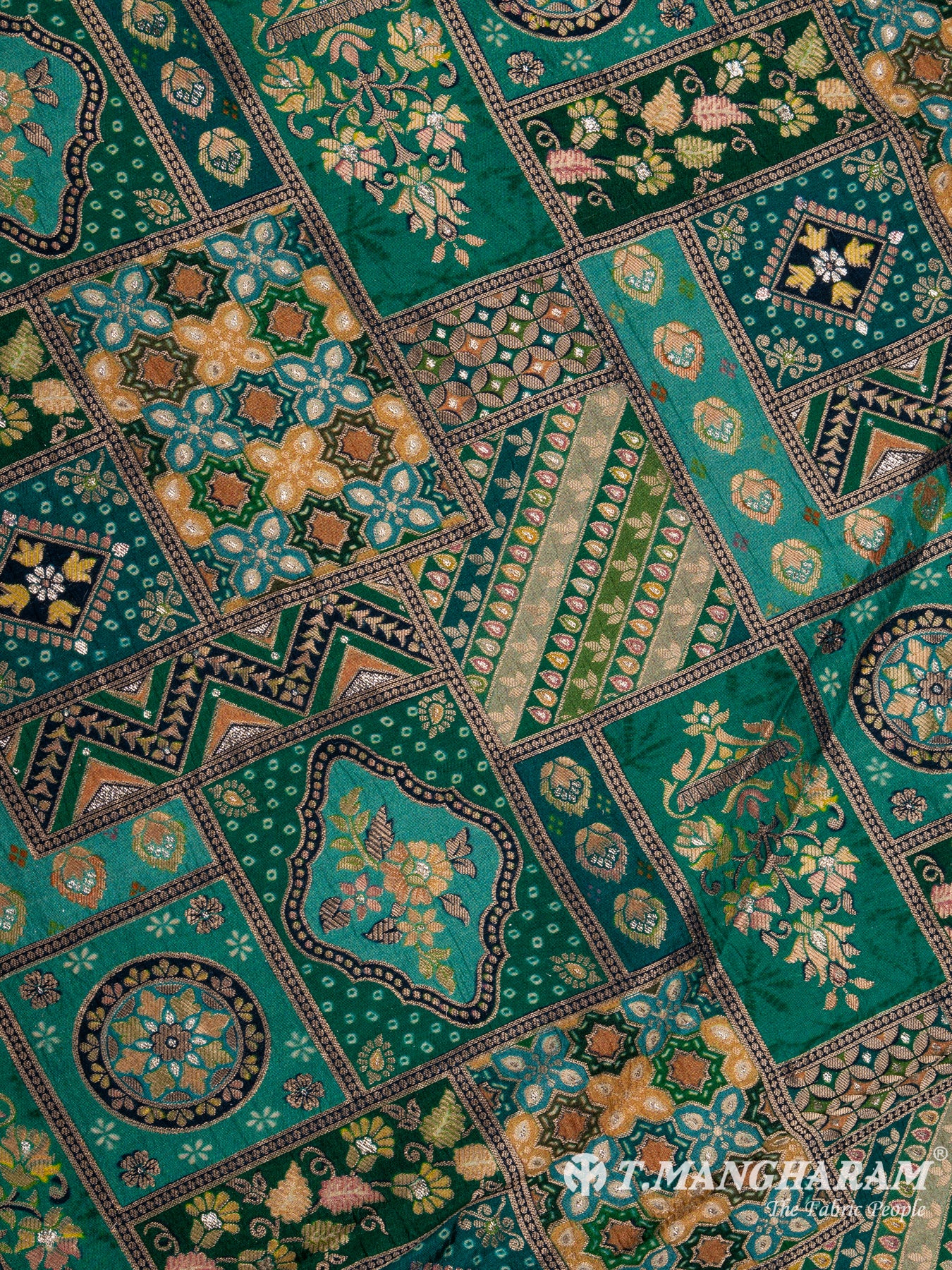 Multicolor Jacquard Embroidery Fabric - EC7749 view-3