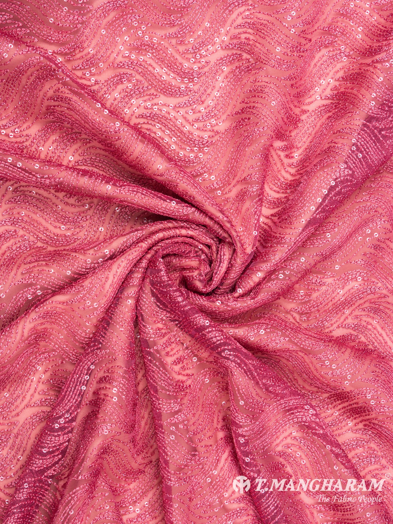 Pink Fancy Net Fabric - EB5457 view-1