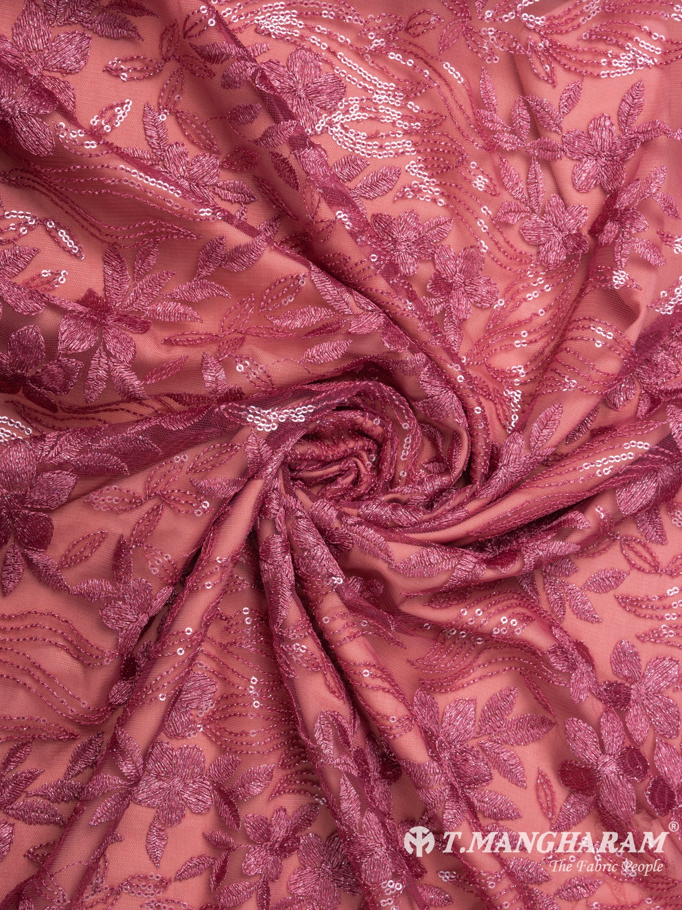 Pink Fancy Net Fabric - EB5467 view-1