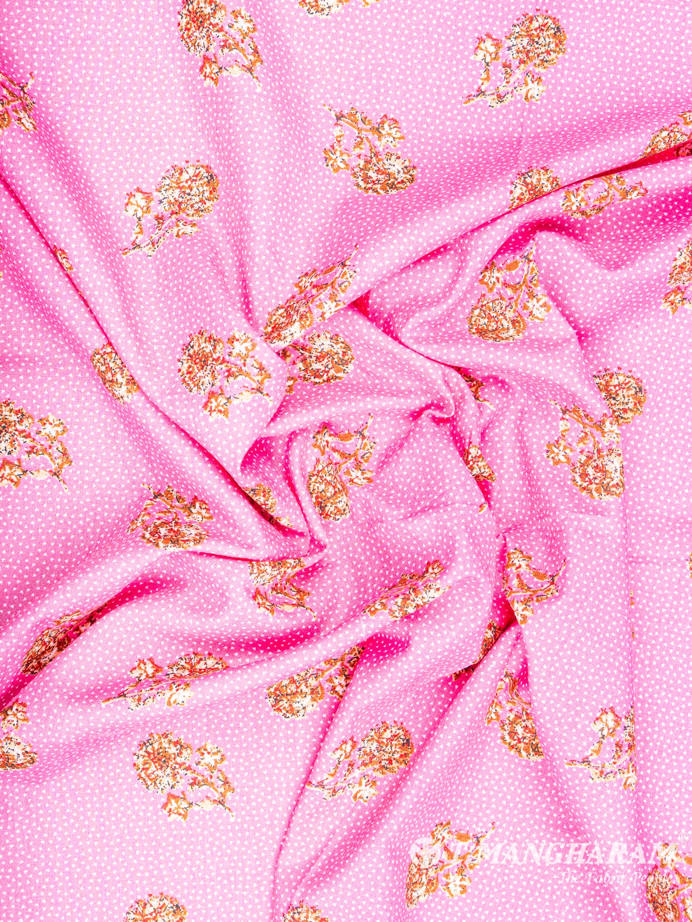 Pink Cotton Fabric - EC5954 view-4
