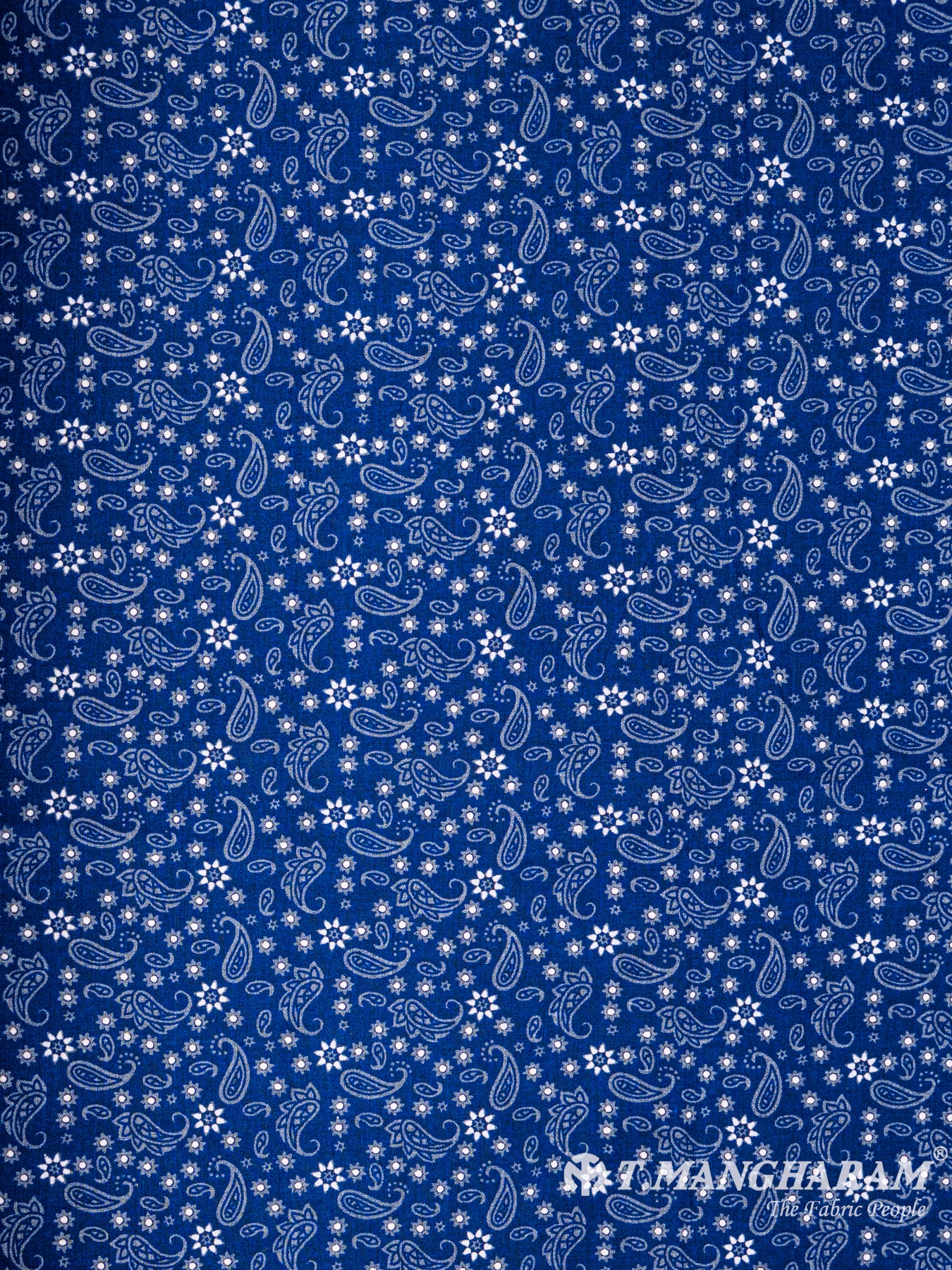 Blue Cotton Fabric - EC5941 view-3