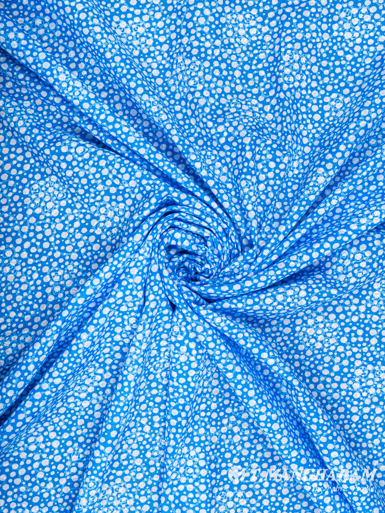 Blue Cotton Fabric - EC5947 view-1