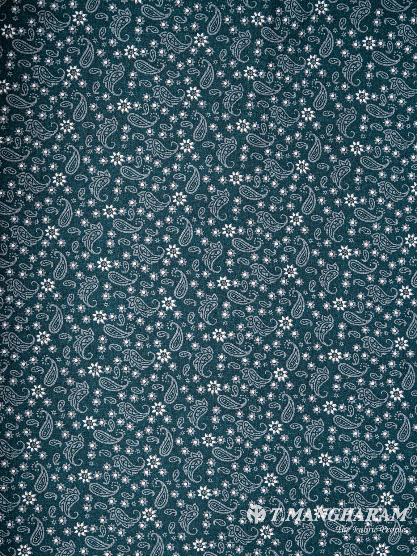 Green Cotton Fabric - EC5942 view-3