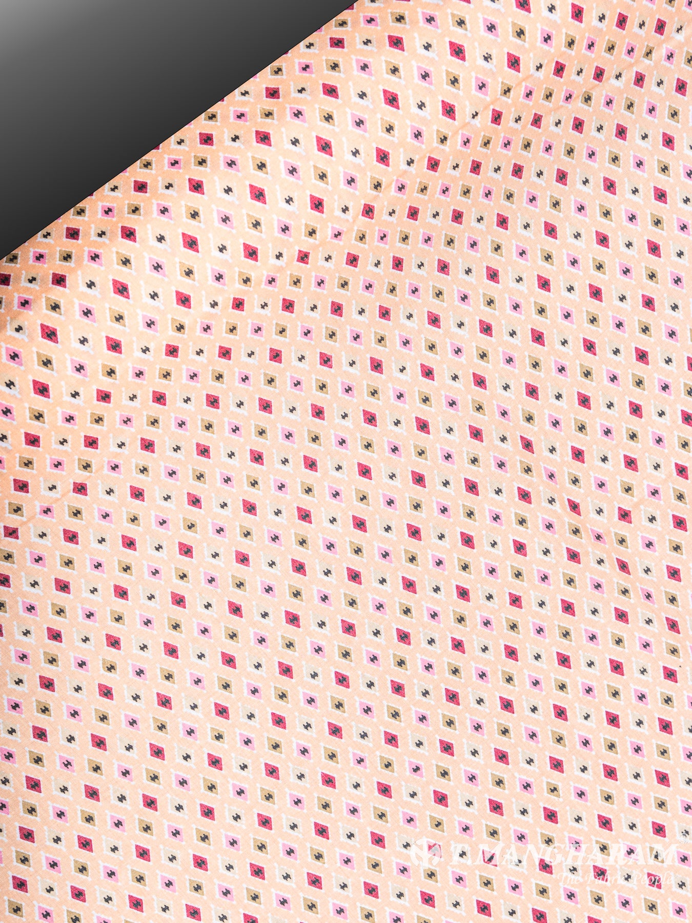 Peach Cotton Fabric - EC5861 view-2