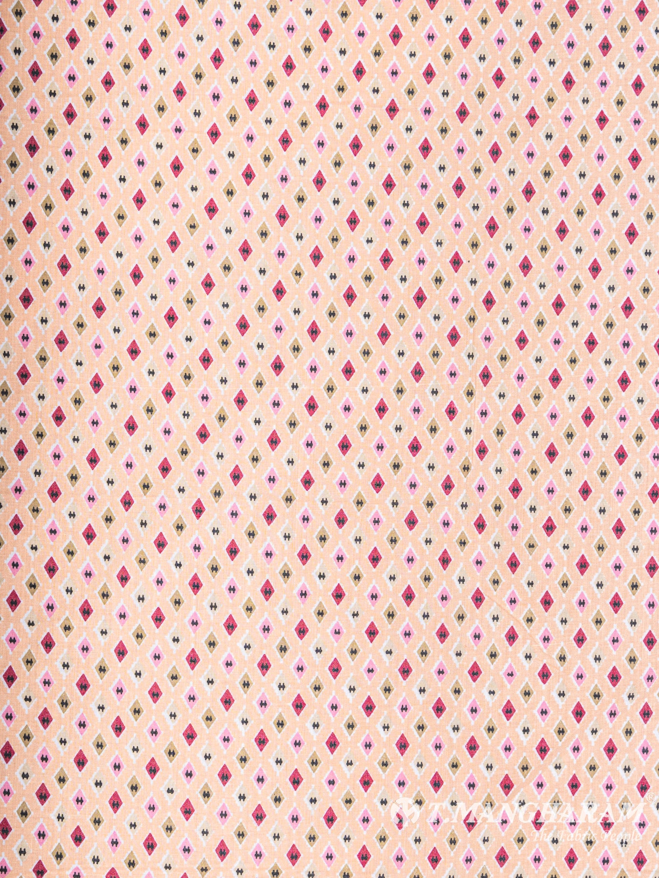 Peach Cotton Fabric - EC5861 view-3