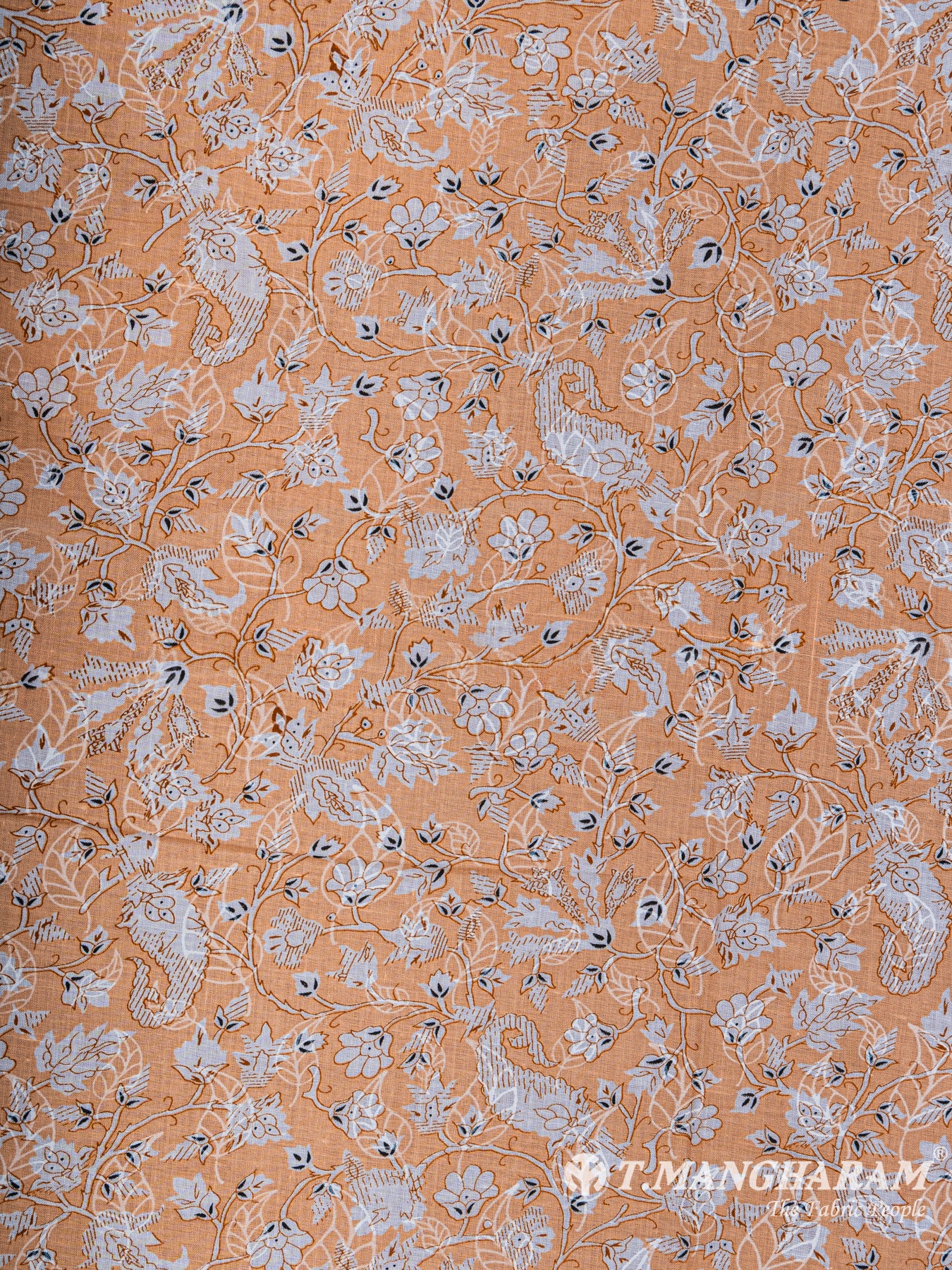 Peach Cotton Fabric - EC5944 view-3