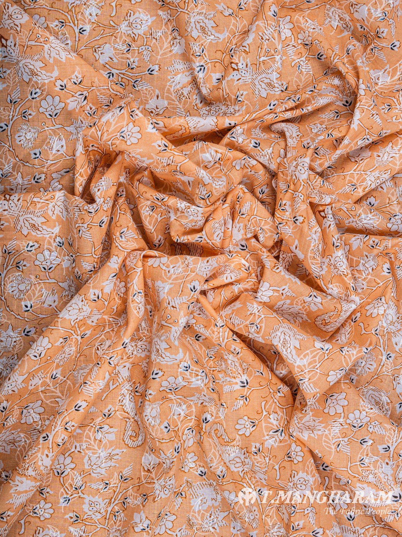 Peach Cotton Fabric - EC5944 view-4
