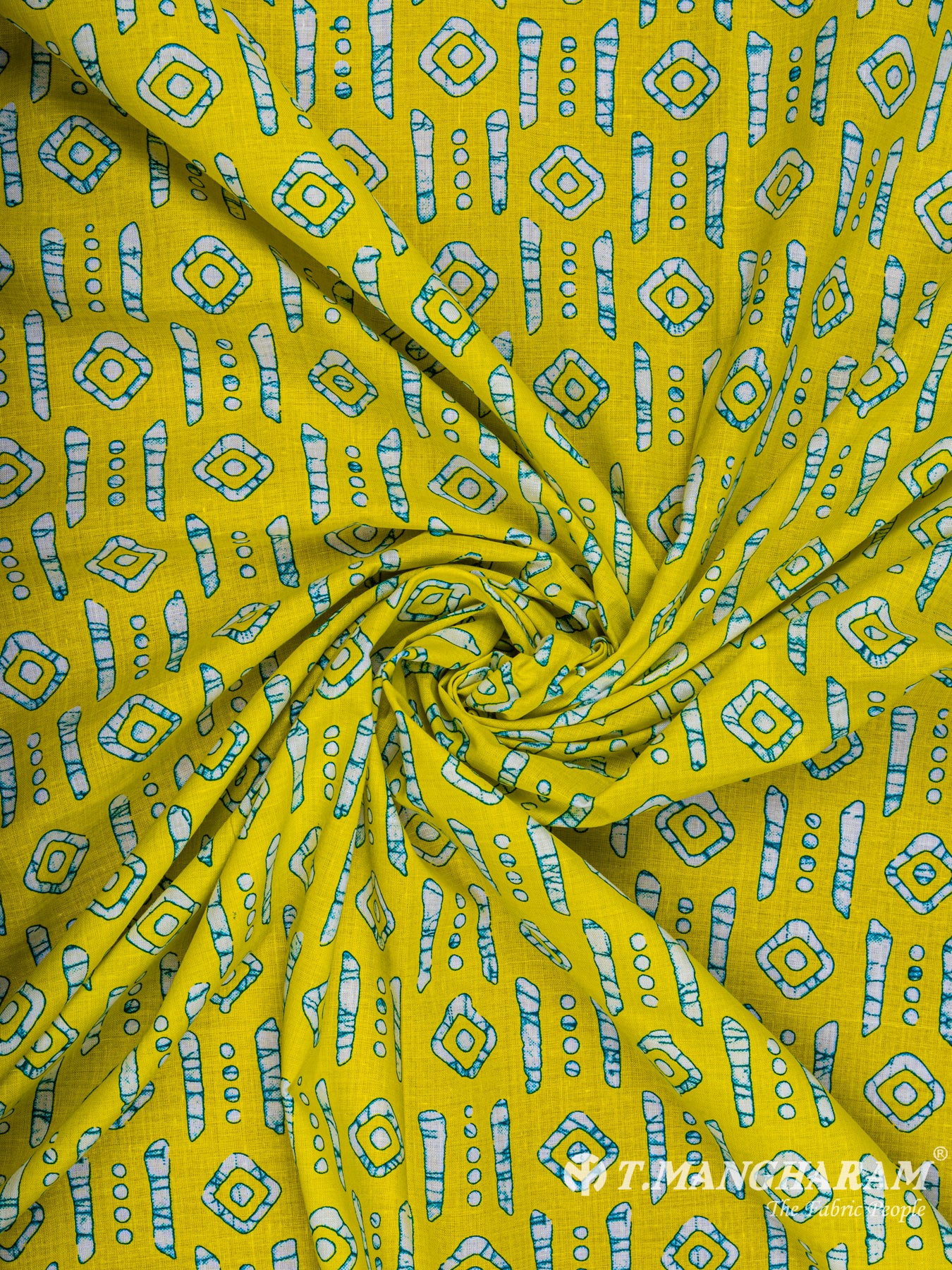 Yellow Cotton Fabric - EC5939 view-1