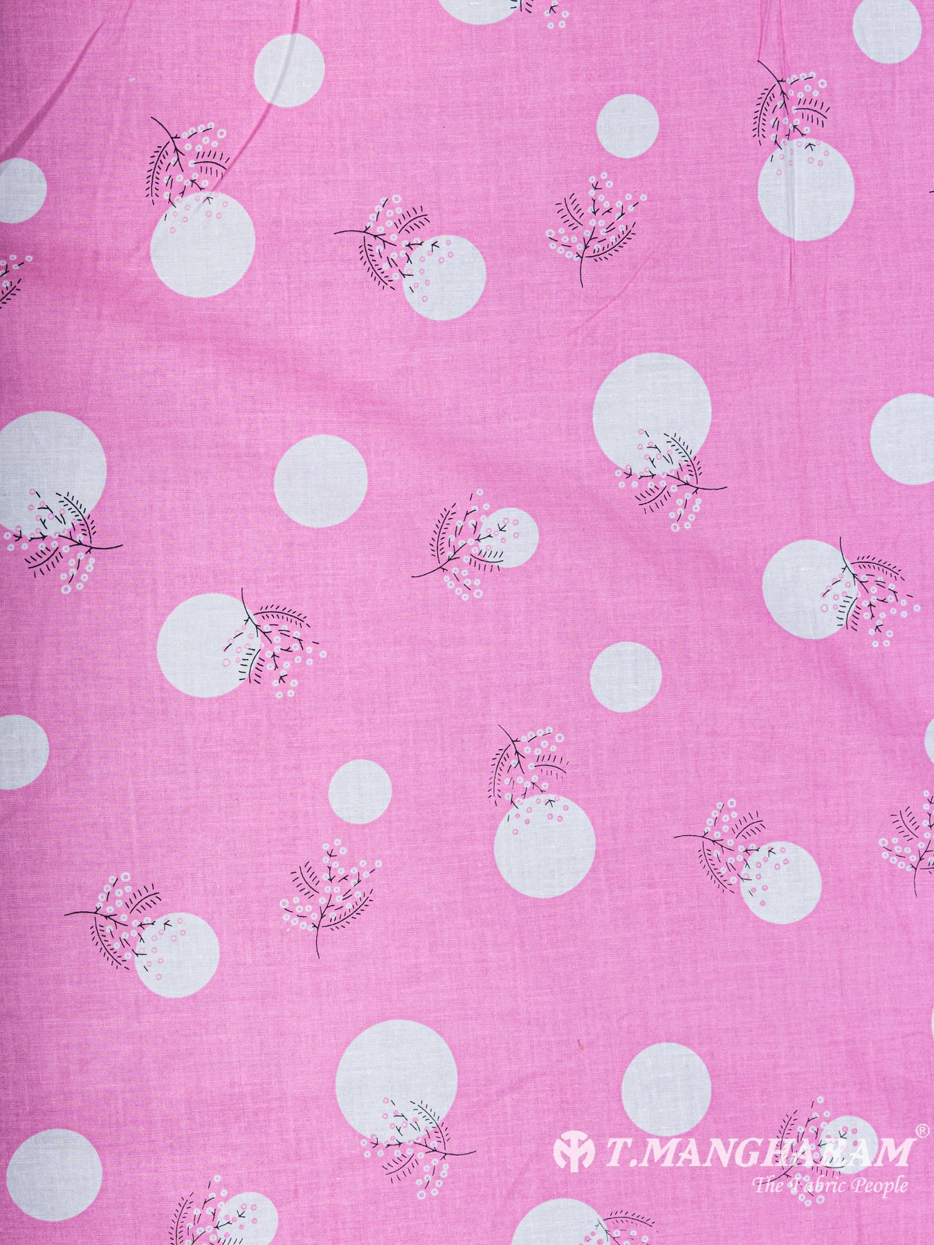 Pink Cotton Fabric - EC5862 view-3