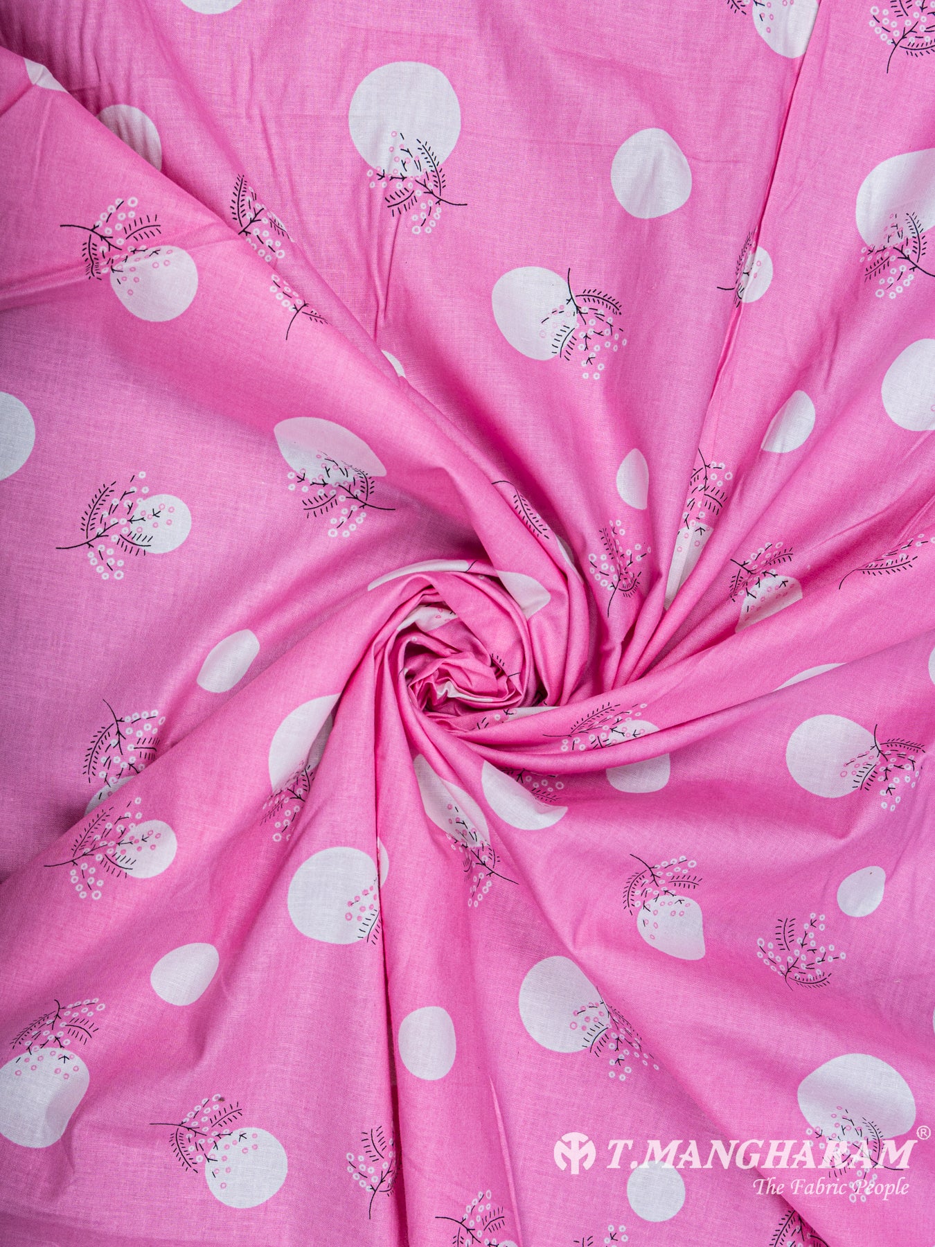Pink Cotton Fabric - EC5862 view-1