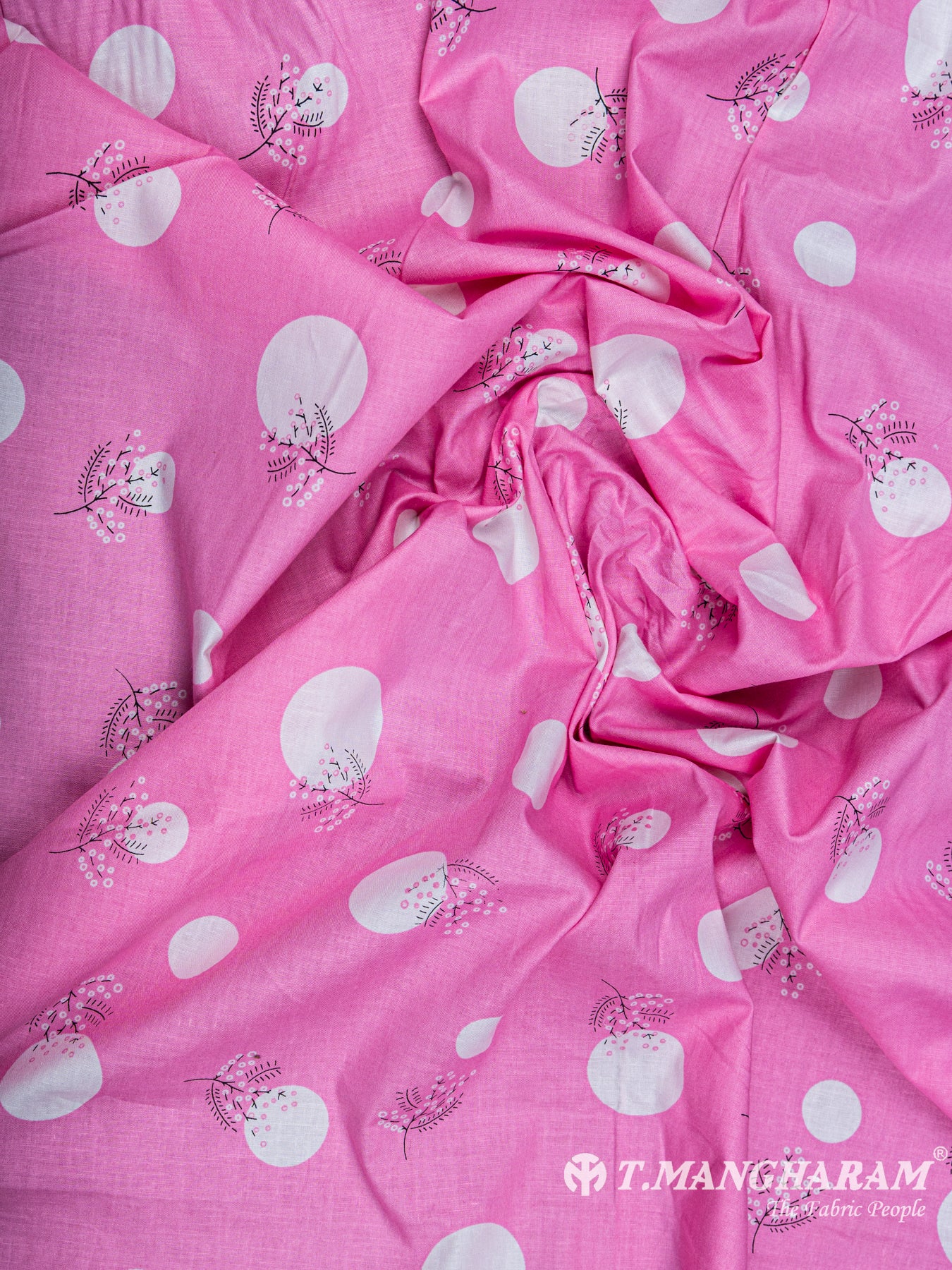 Pink Cotton Fabric - EC5862 view-4