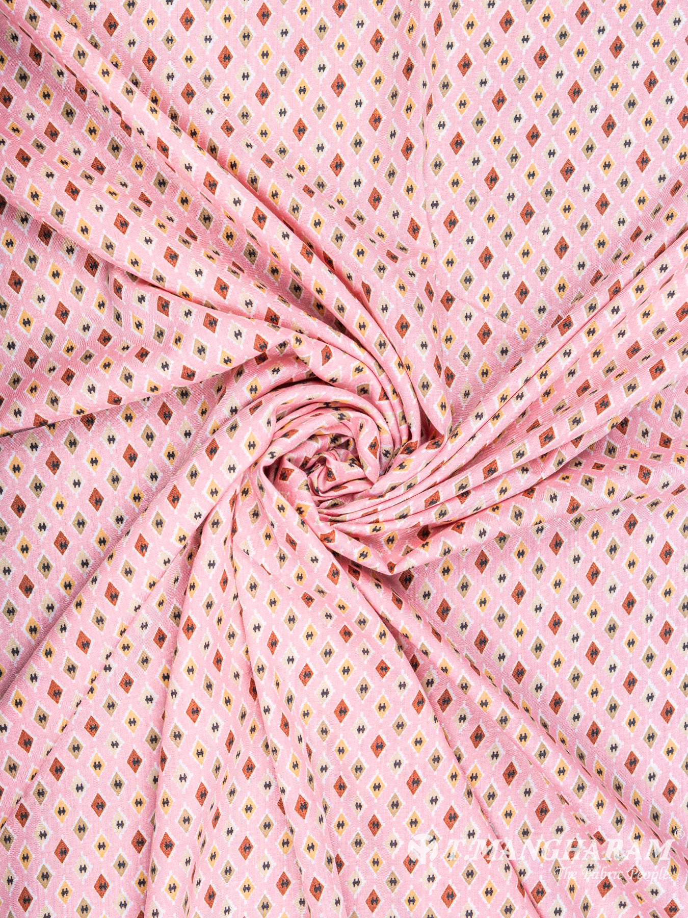 Pink Cotton Fabric - EC5858 view-1
