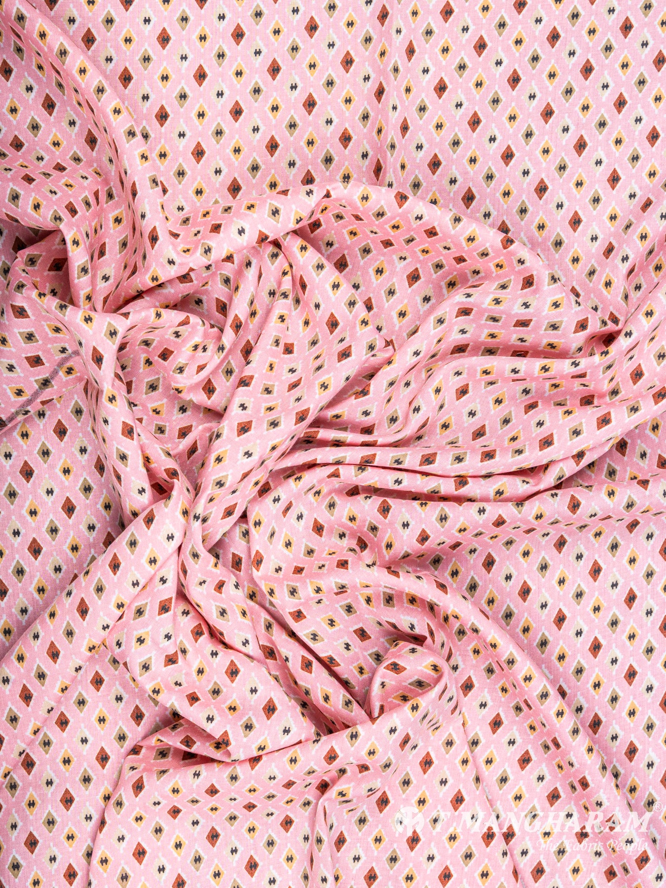 Pink Cotton Fabric - EC5858 view-4