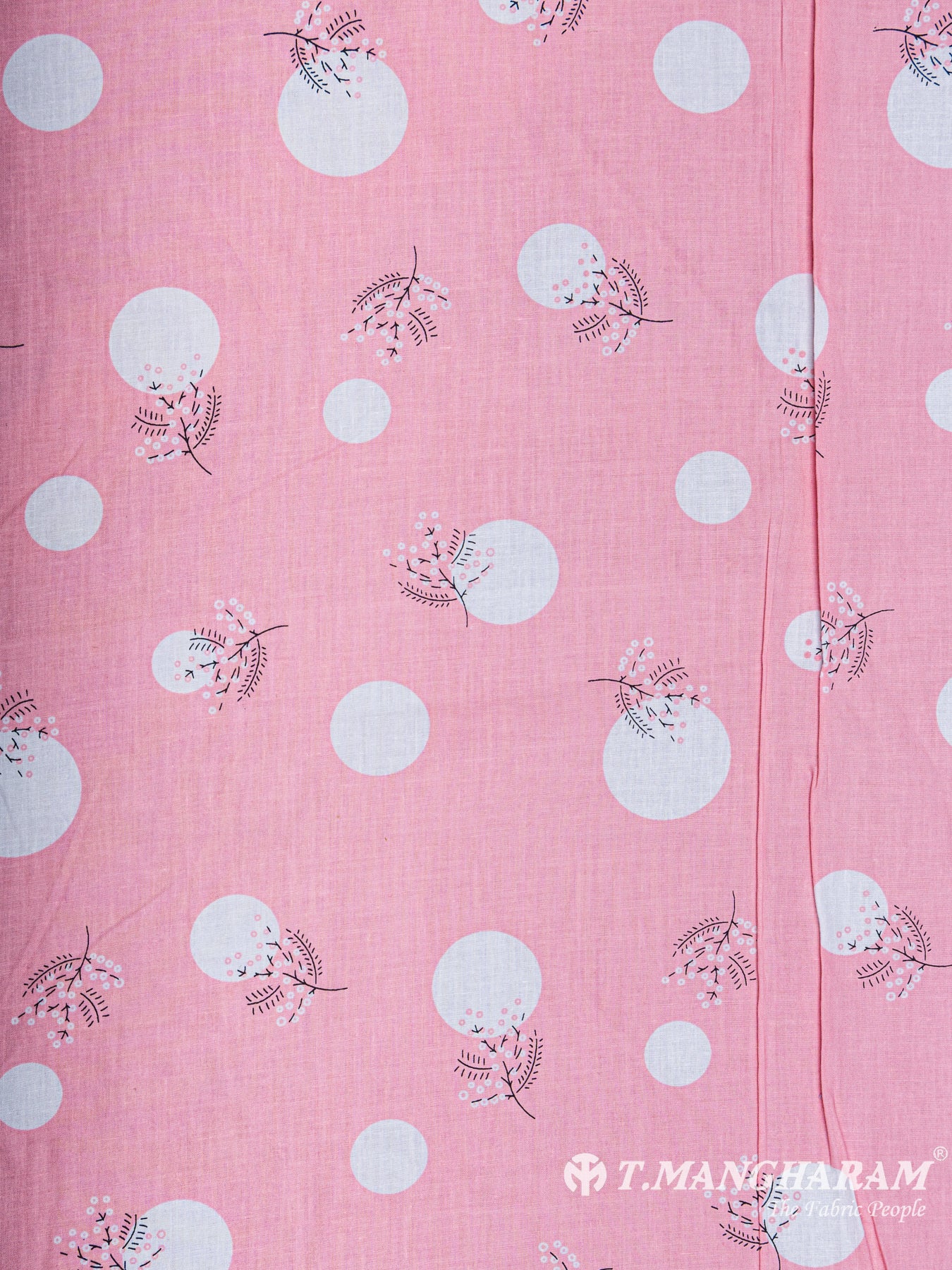 Pink Cotton Fabric - EC5864 view-3