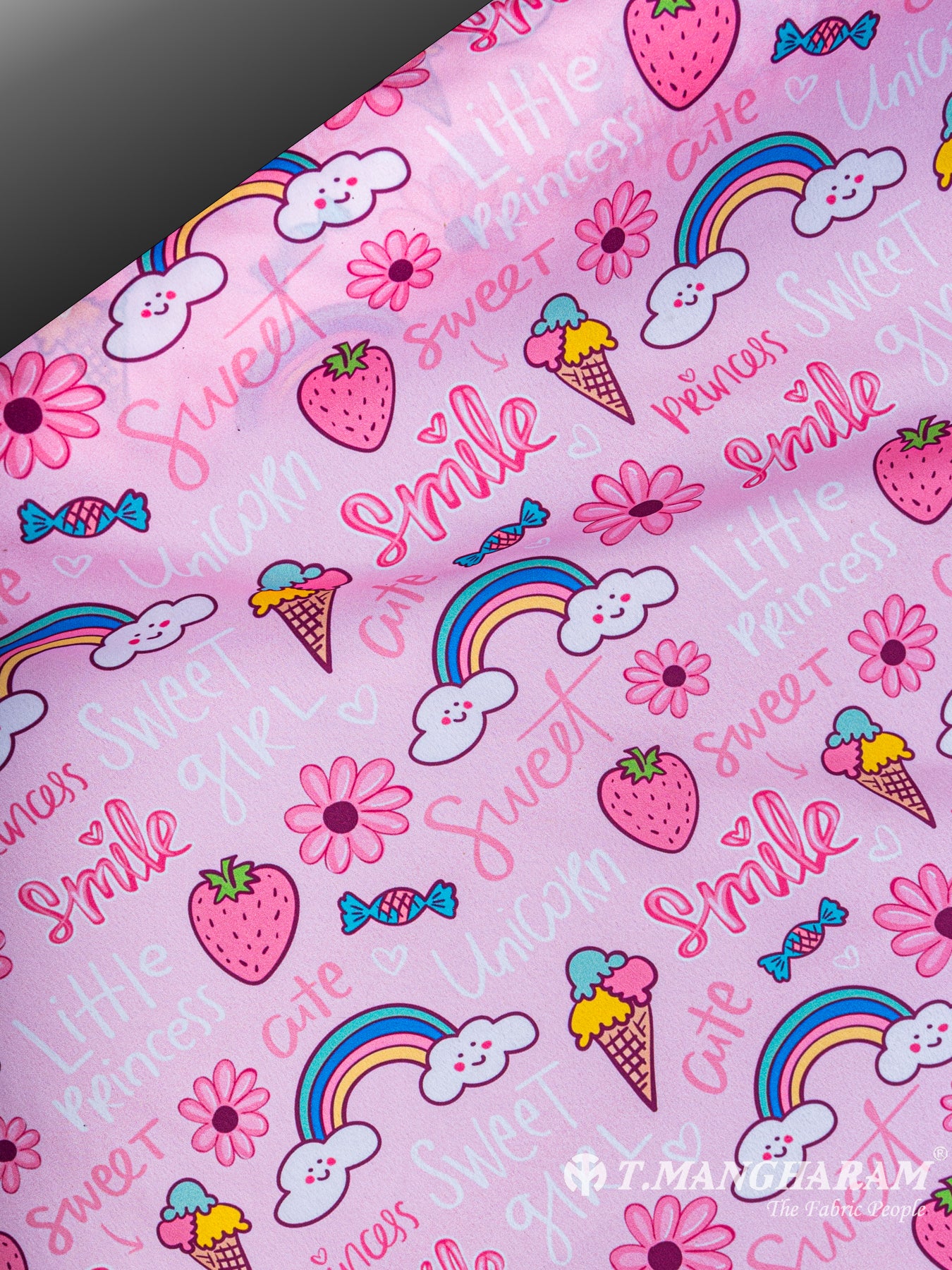 Pink Cotton Fabric - EC5964 view-2