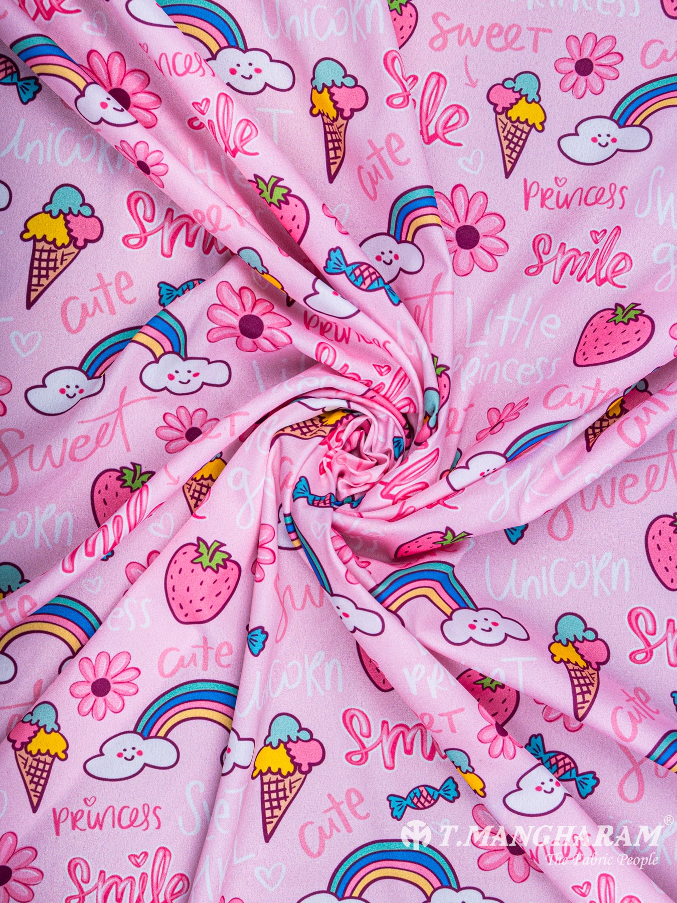 Pink Cotton Fabric - EC5964 view-1