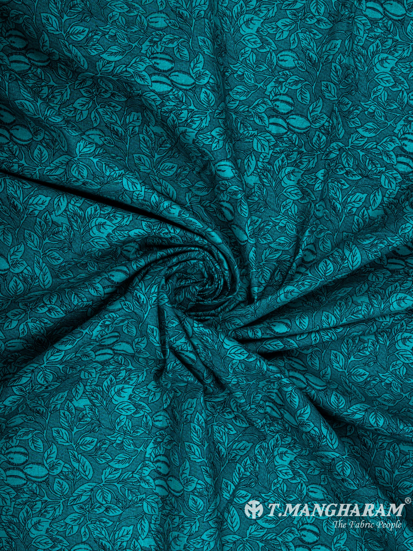 Sea Green Cotton Fabric - EC5884 view-1