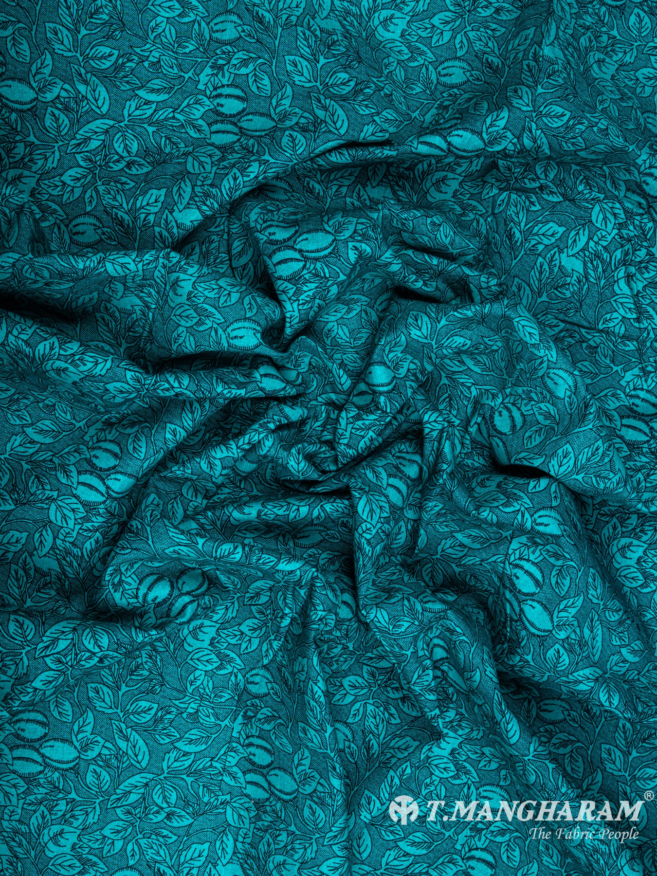 Sea Green Cotton Fabric - EC5884 view-4