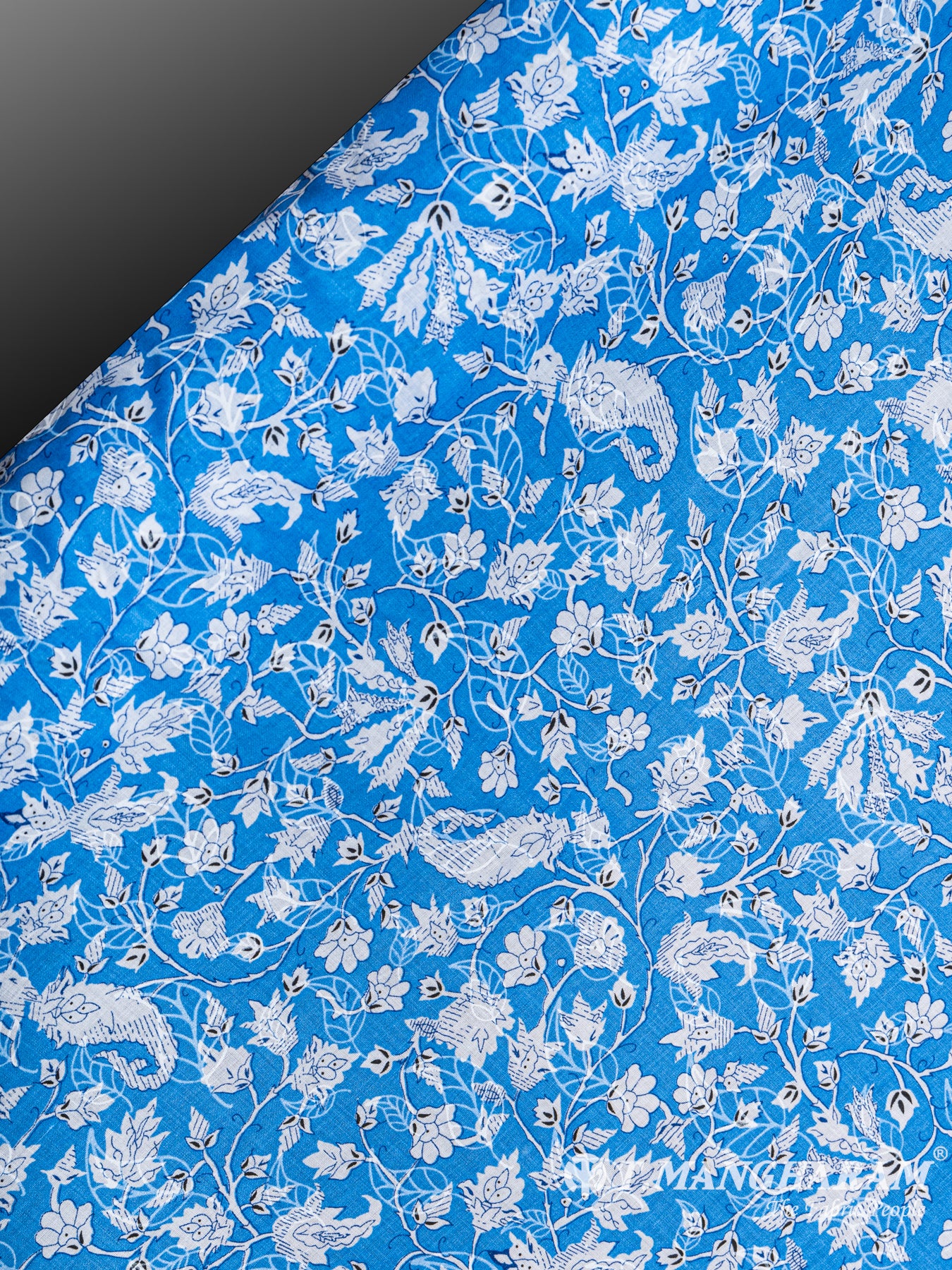 Blue Cotton Fabric - EC5943 view-2