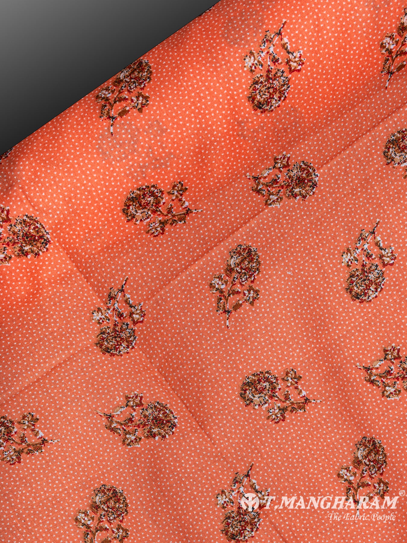 Orange Cotton Fabric - EC5951 view-2