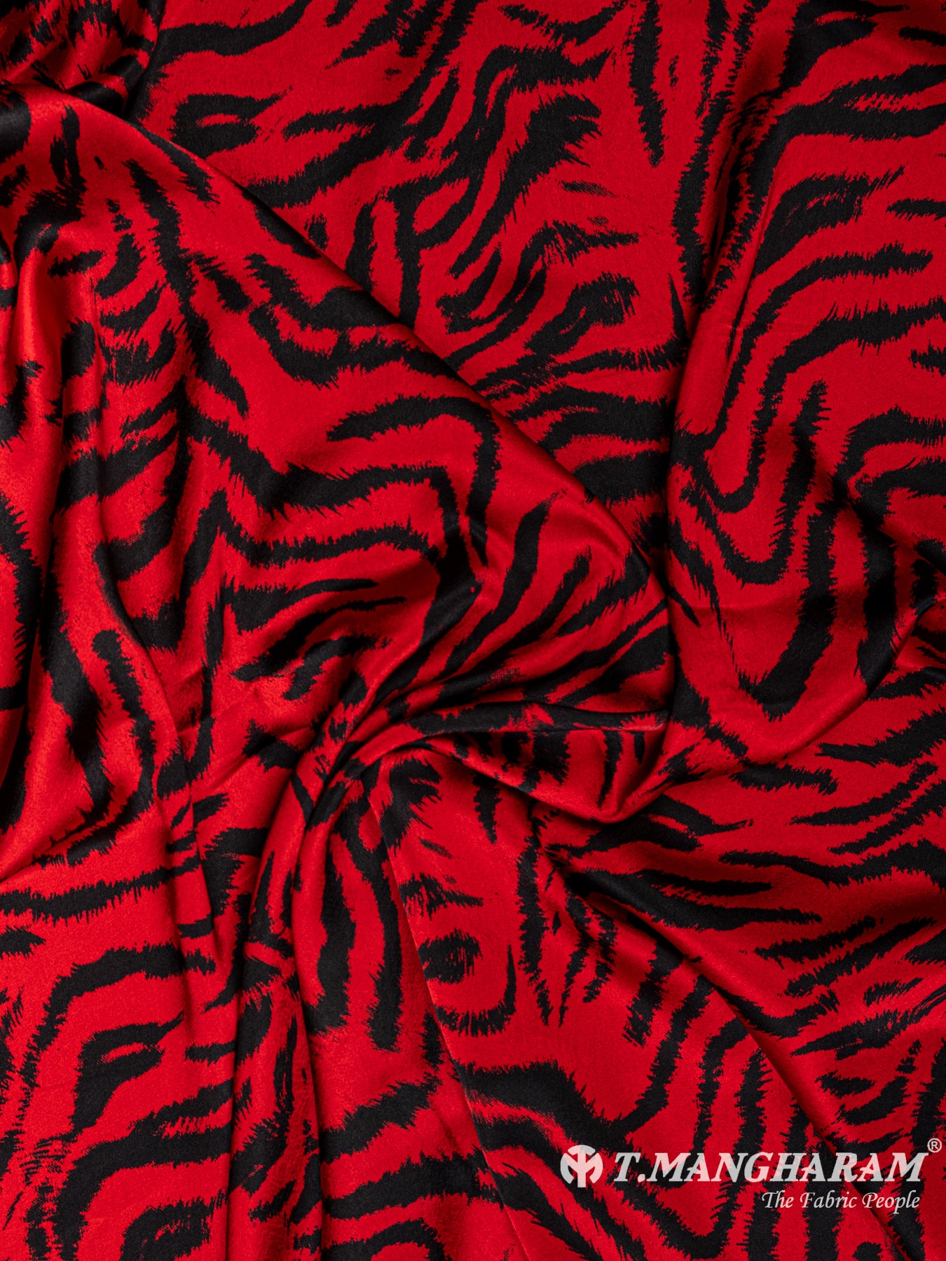 Red Silk Fabric - EB4678 view-4