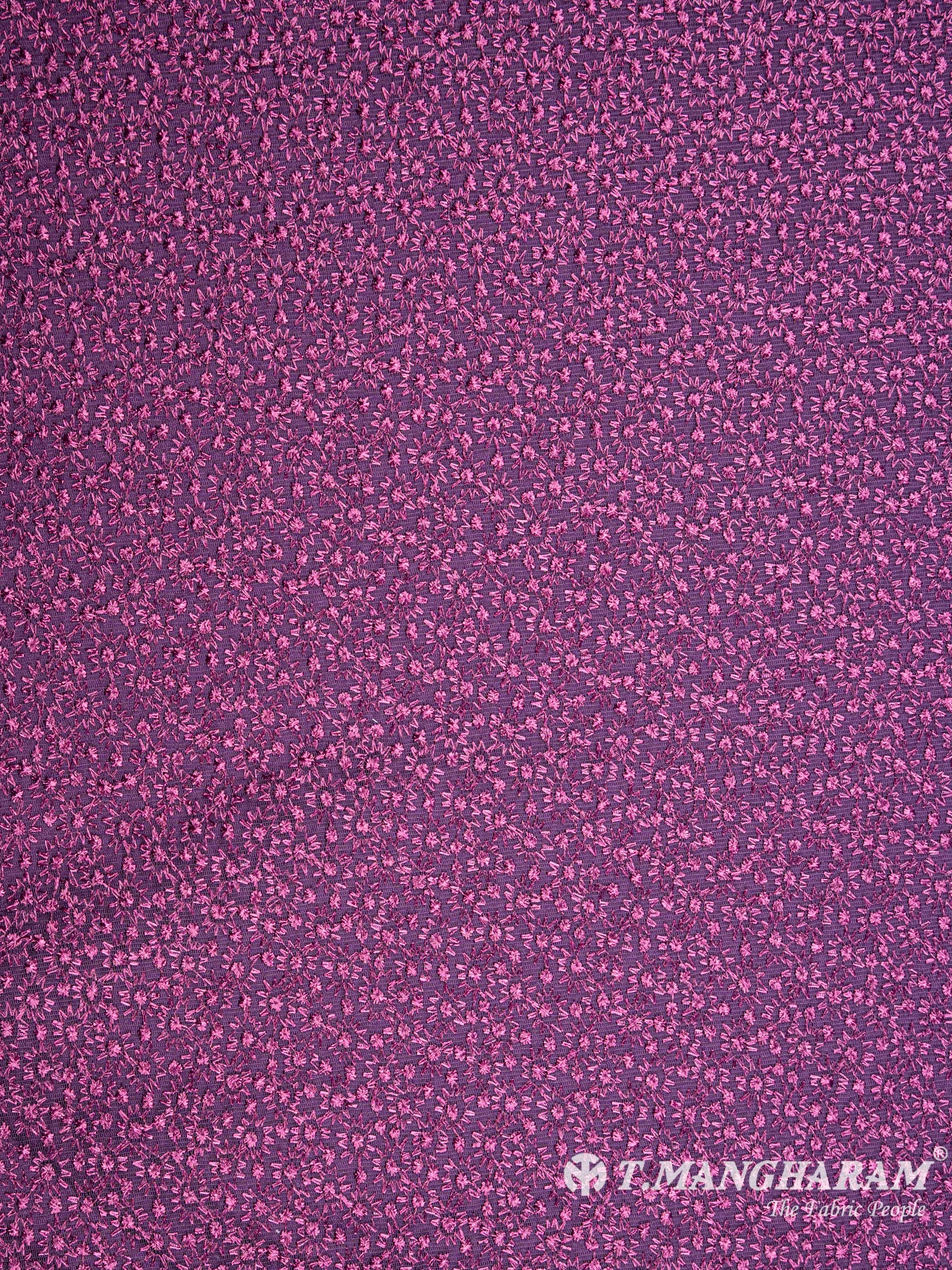 Purple Fancy Net Fabric - EC6012 view-3