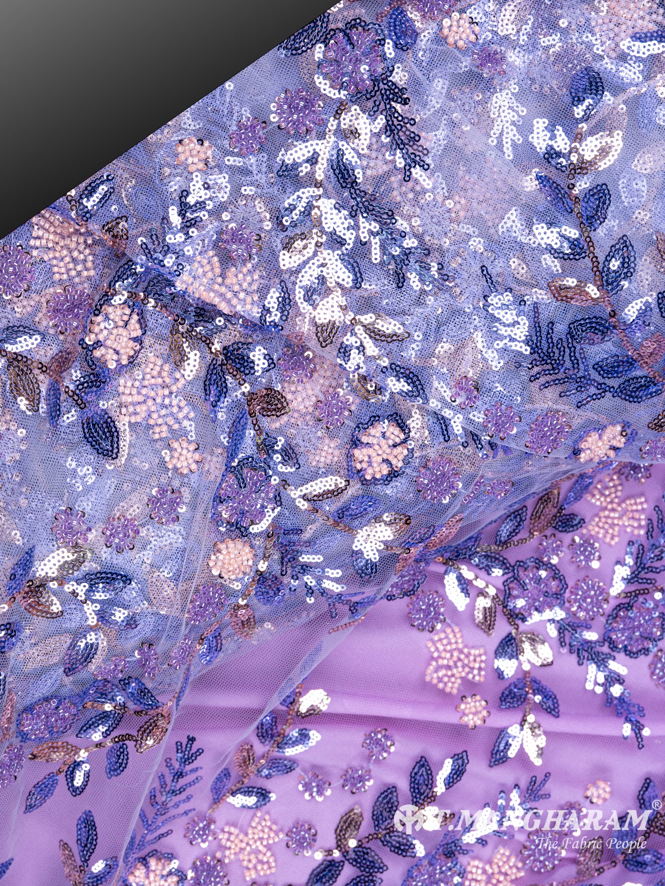 Violet Fancy Net Fabric - EA2044 view-2