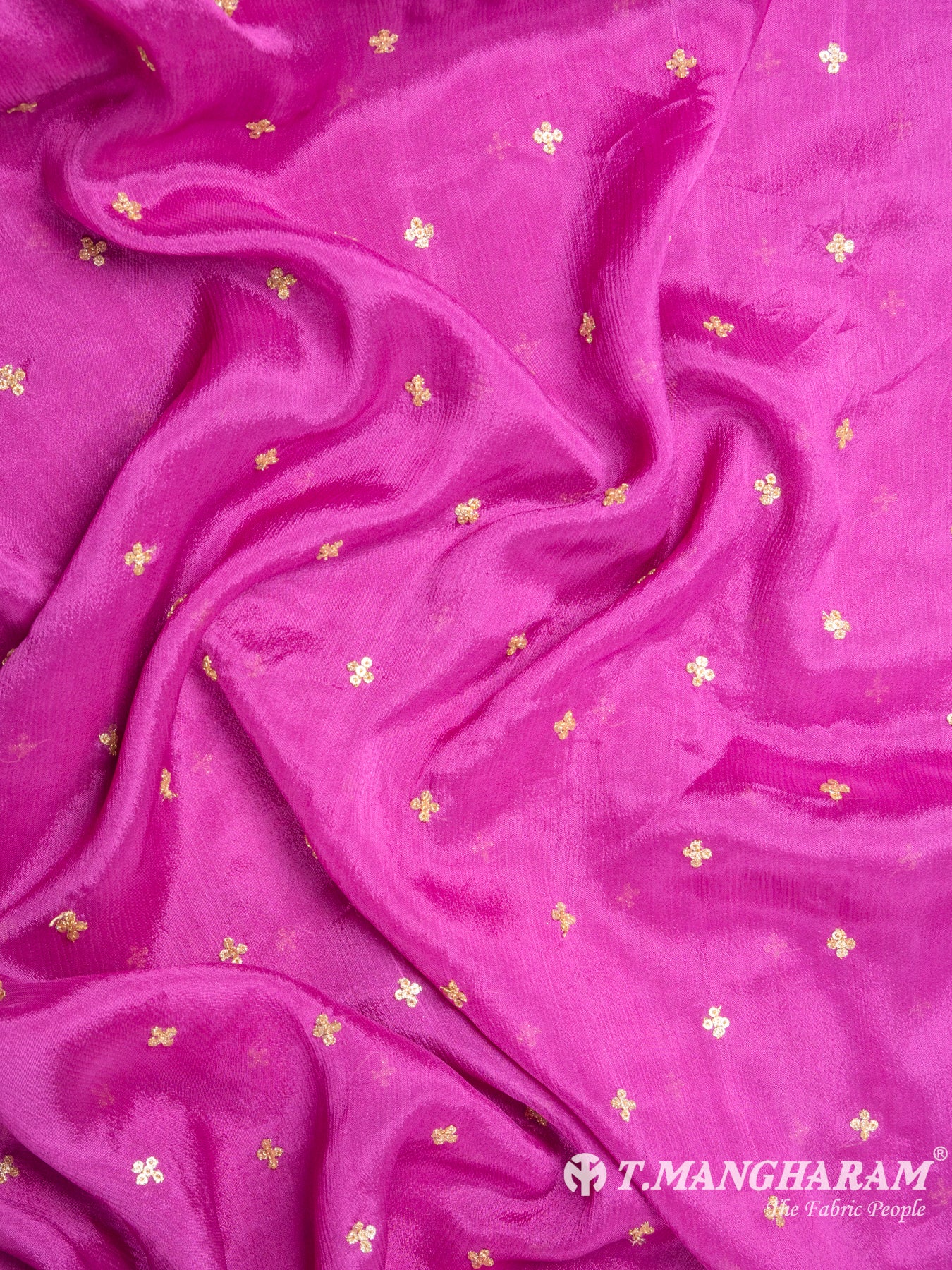 Pink Chinnon Silk Fabric - EB5612 view-4